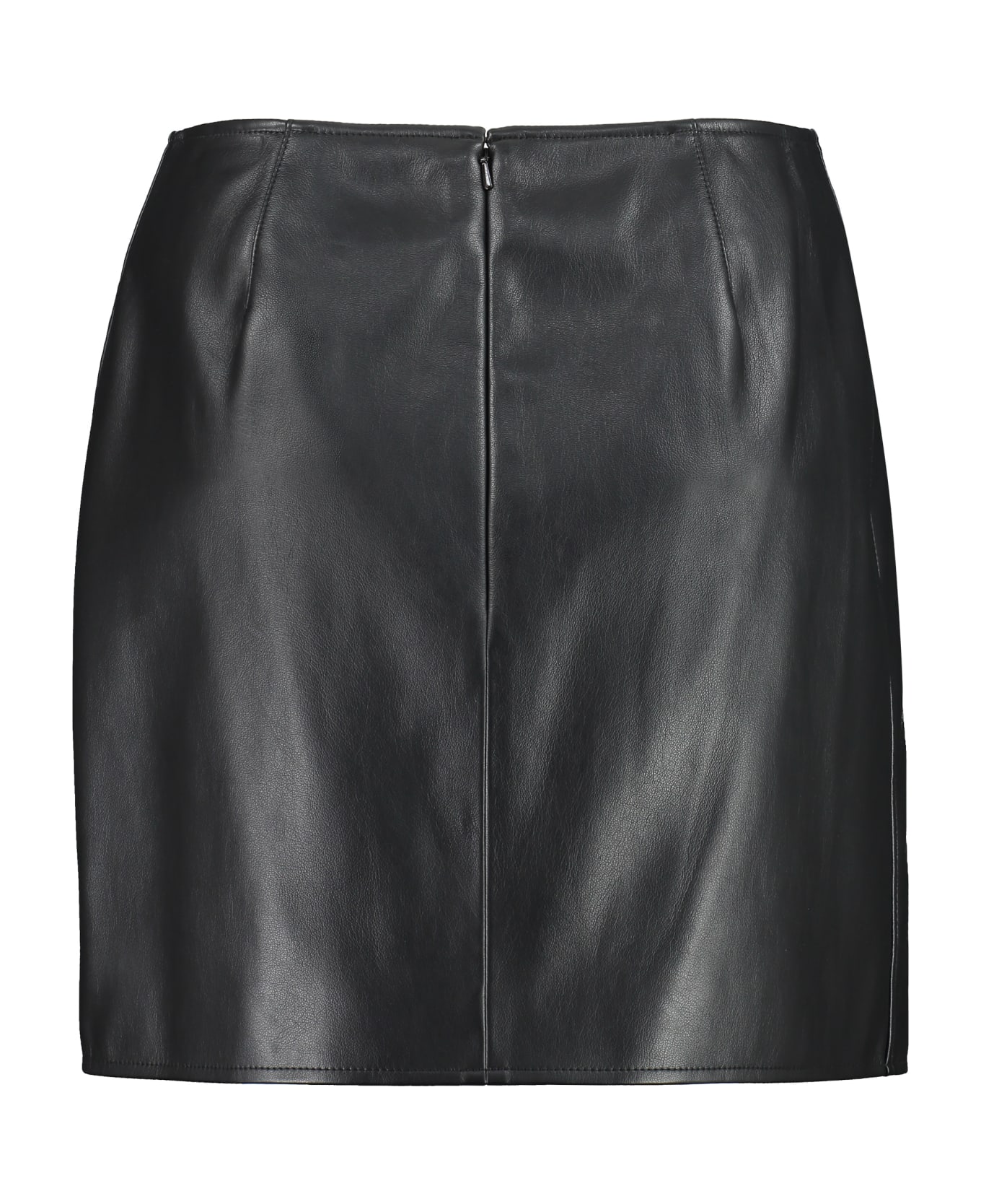 STAND STUDIO Vegan Leather Mini Skirt - black スカート