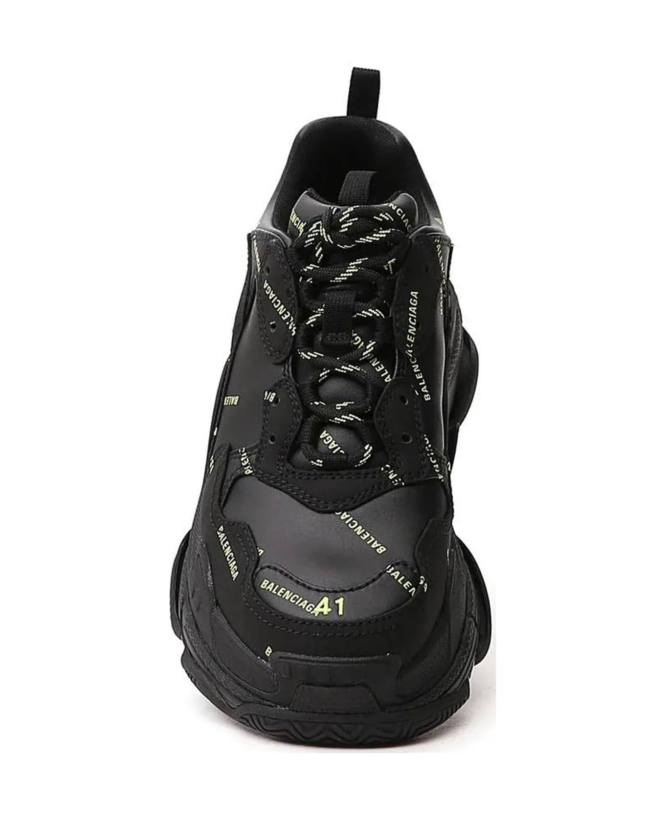 Balenciaga Triple S Sneakers - Black