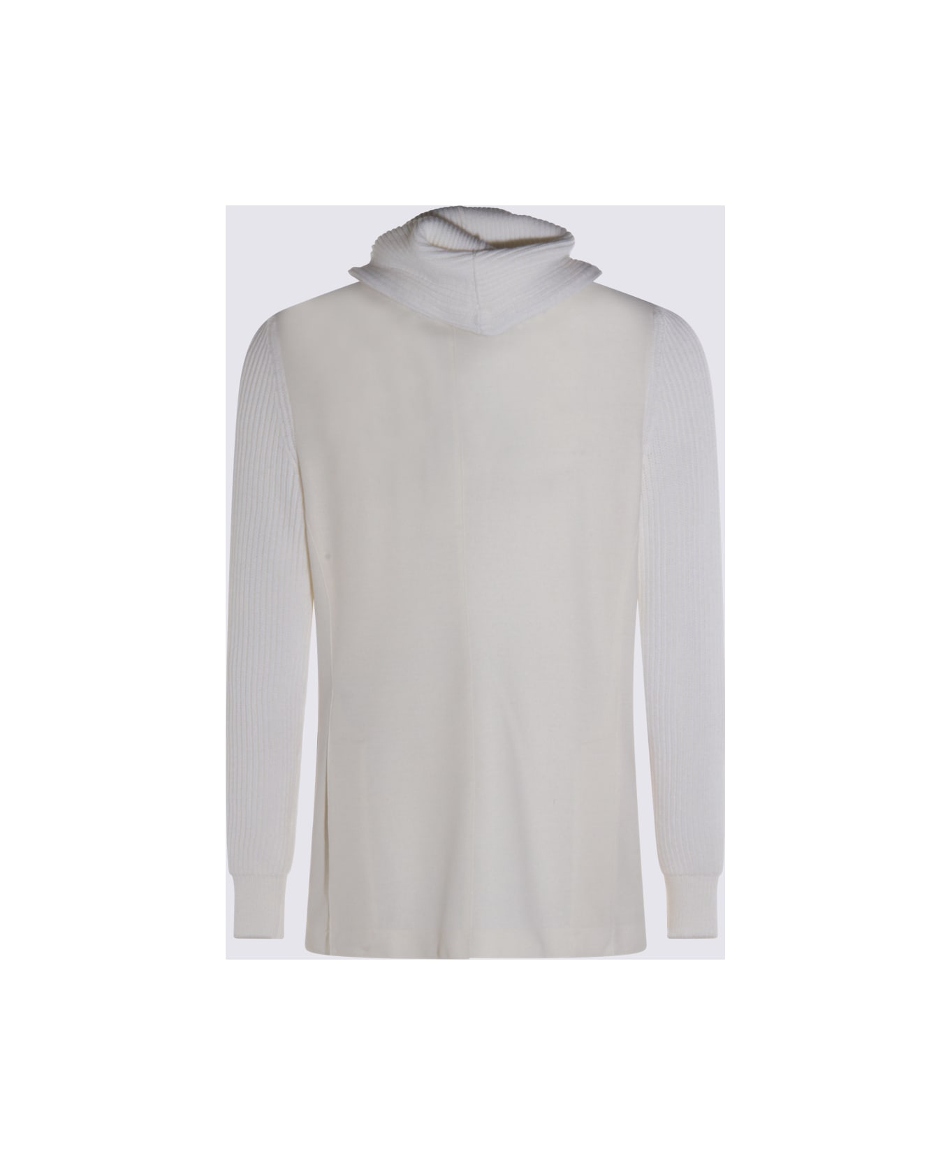 Eleventy White Wool Blazer - Ivory