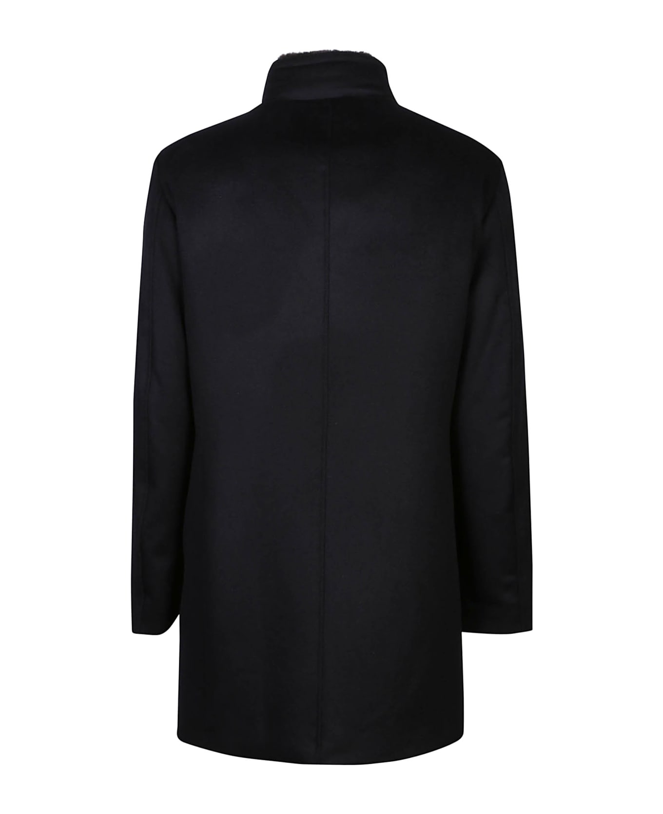 Moorer Bond-fur-le Jacket - Navy