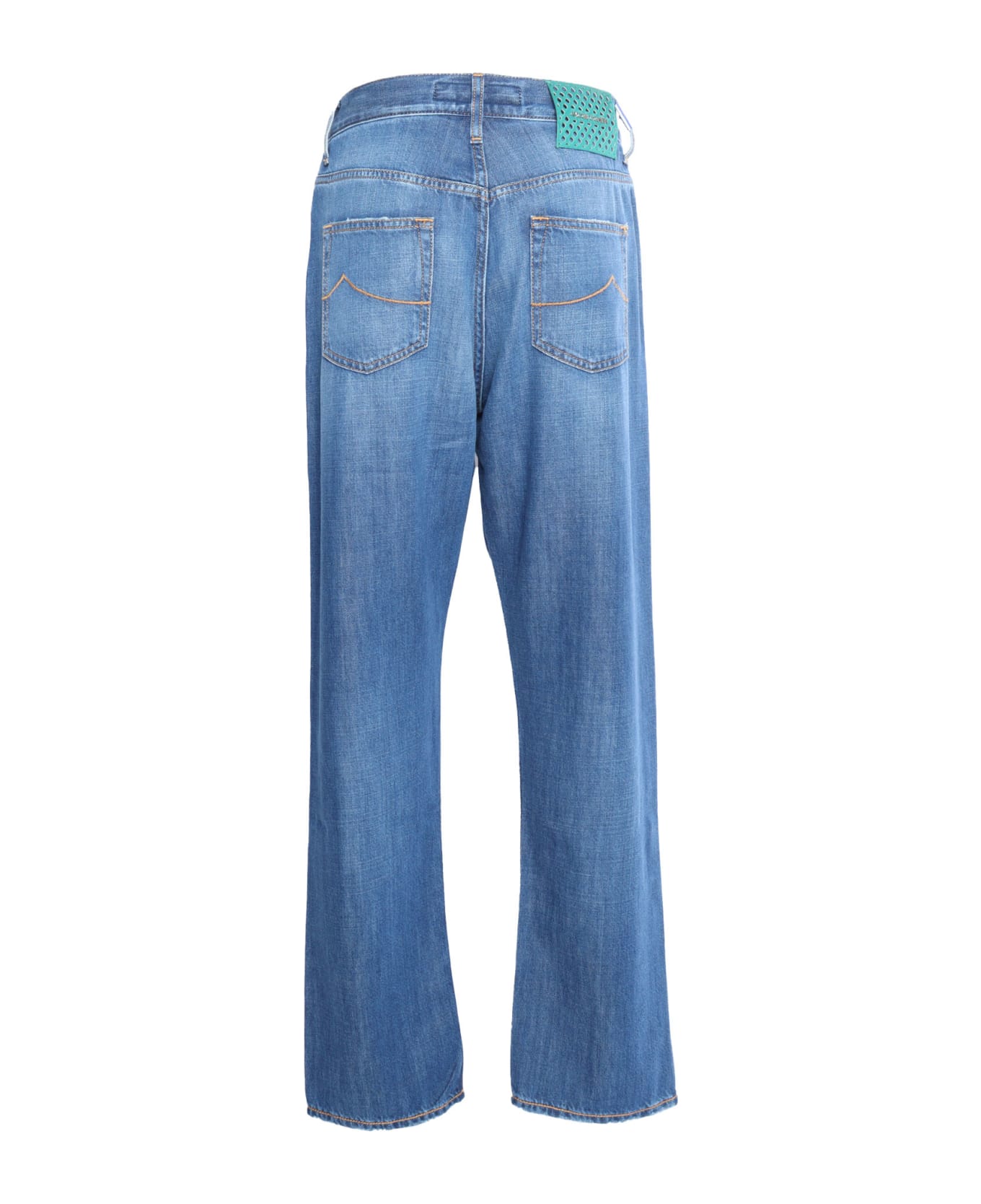 Jacob Cohen Blue 5 Pocket Jeans - BLUE デニム