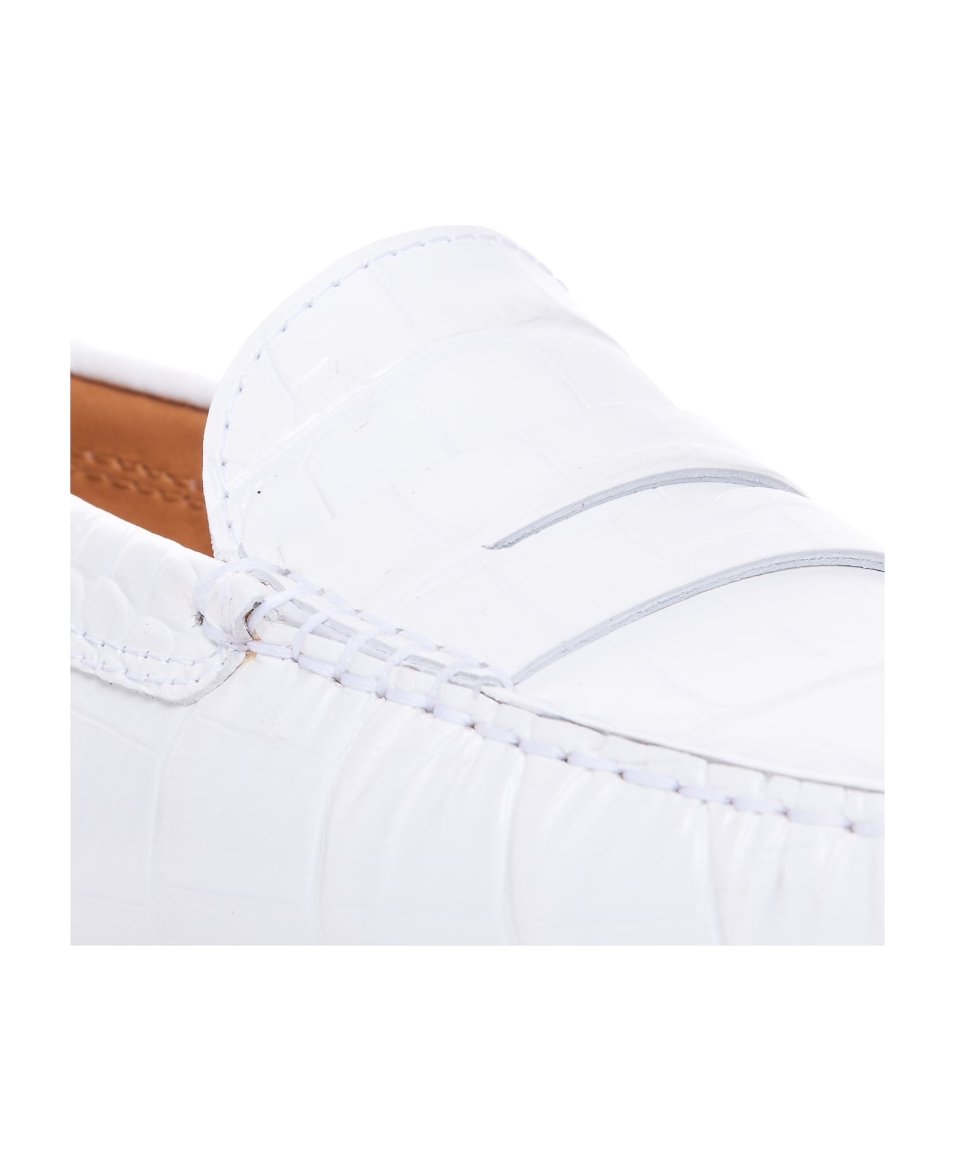 Tod's Gommino Driving Shoes - White