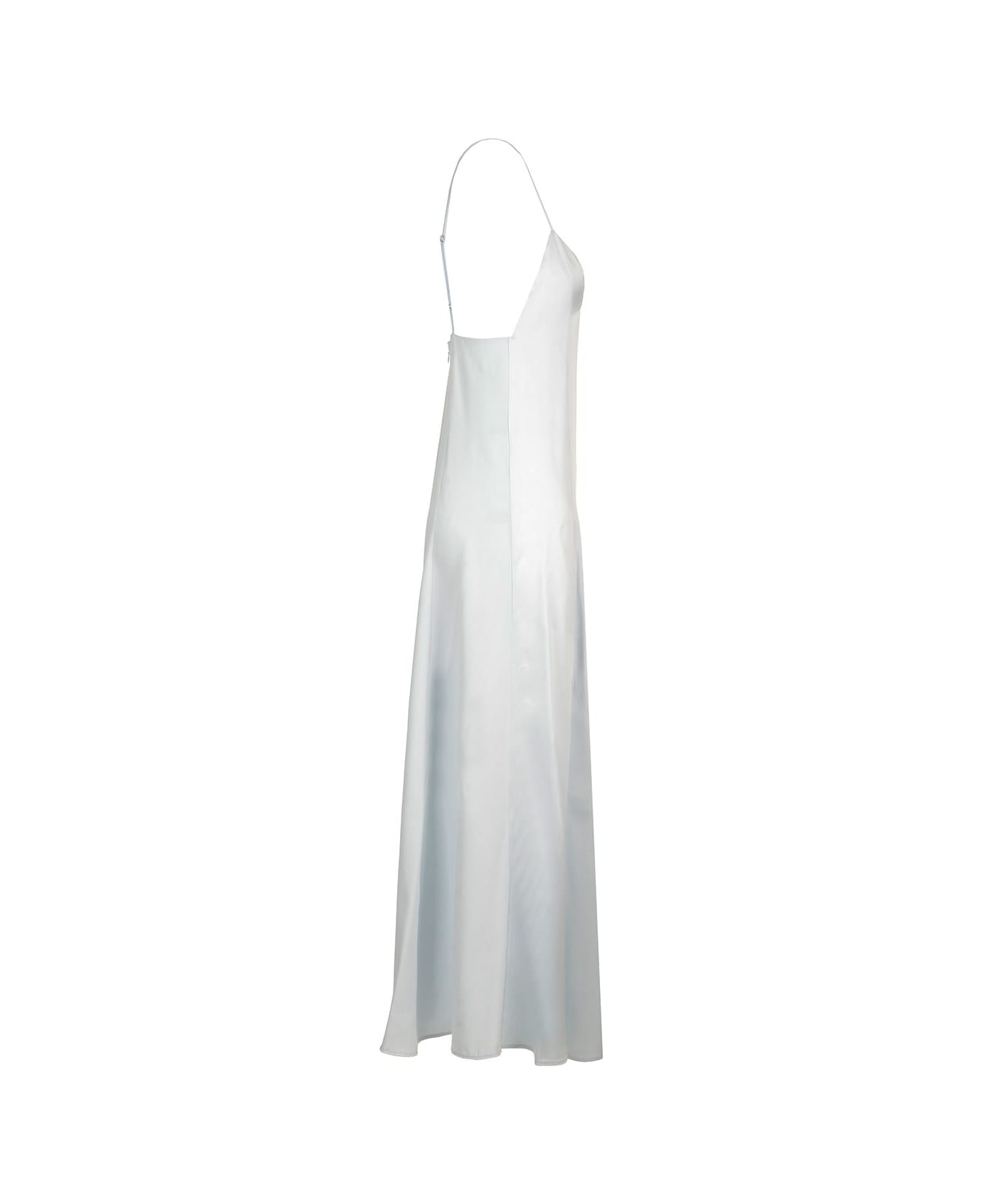 Forte_Forte Long Slip Dress - Light blue