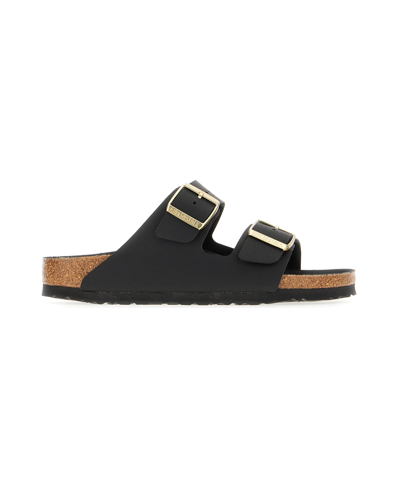 Birkenstock Black Microfiber Arizona Sandals - BLACK