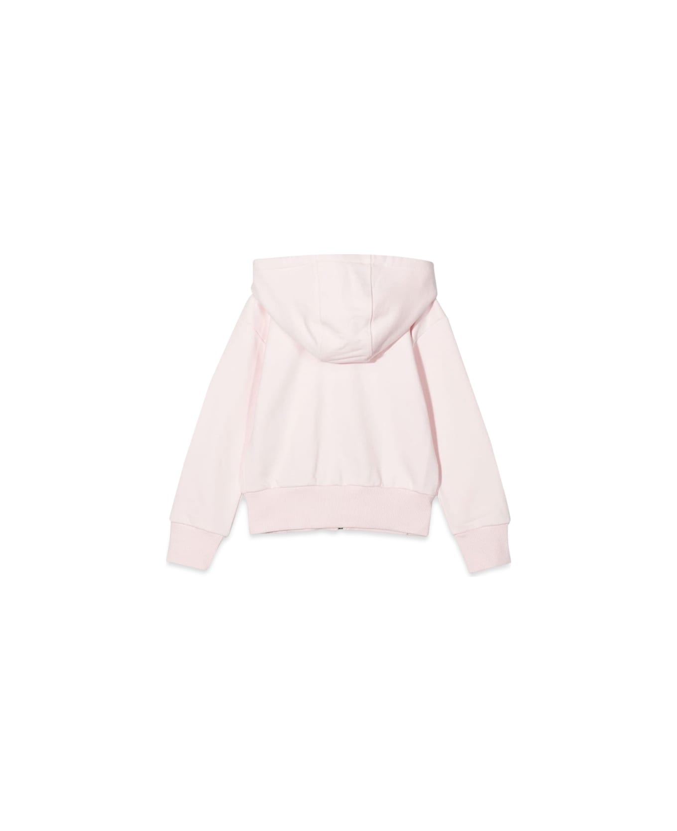 Givenchy Zipper Hooded Cardigan With Logo - PINK