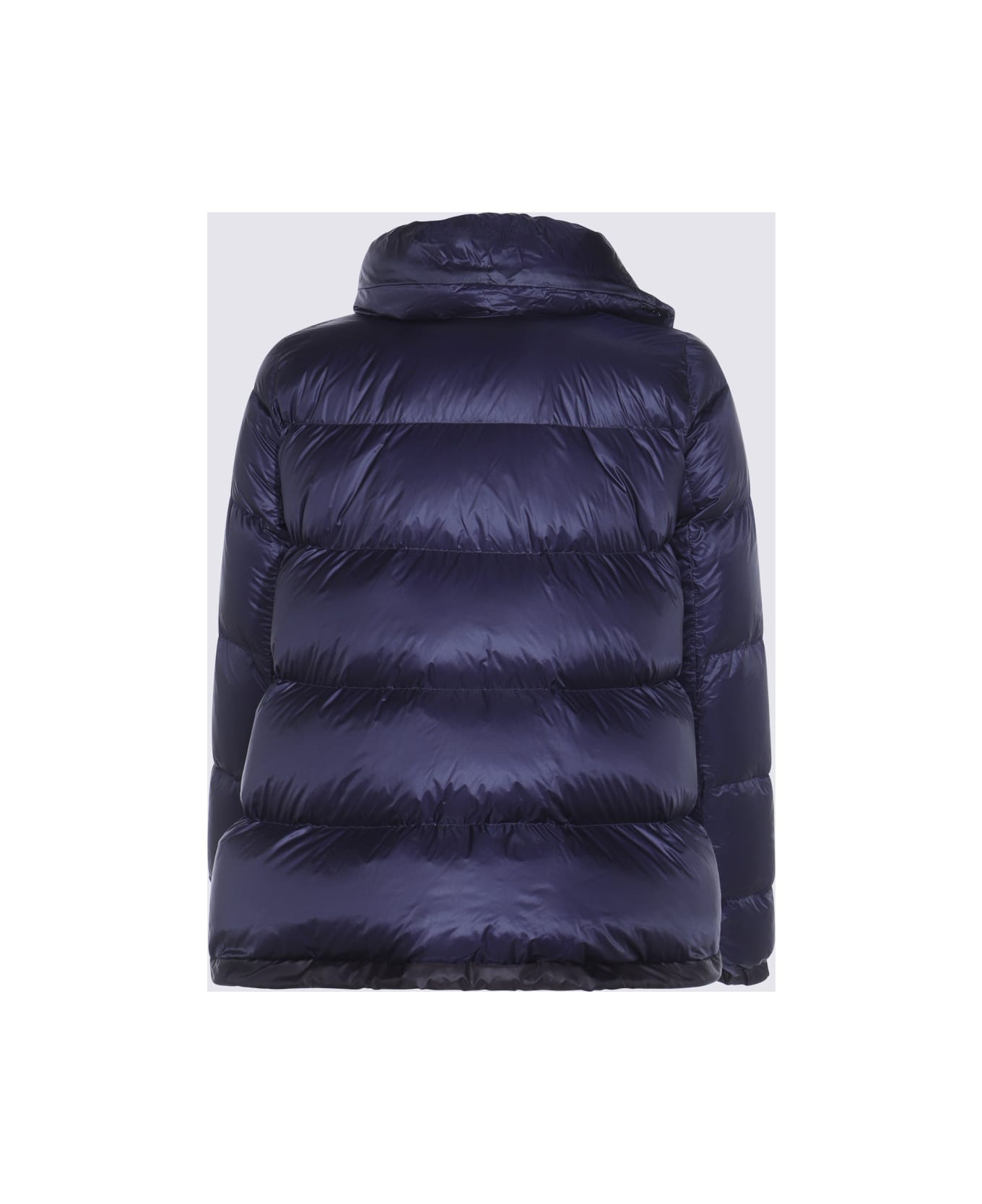 Sacai Dark Blue Nylon Down Jacket - Blue
