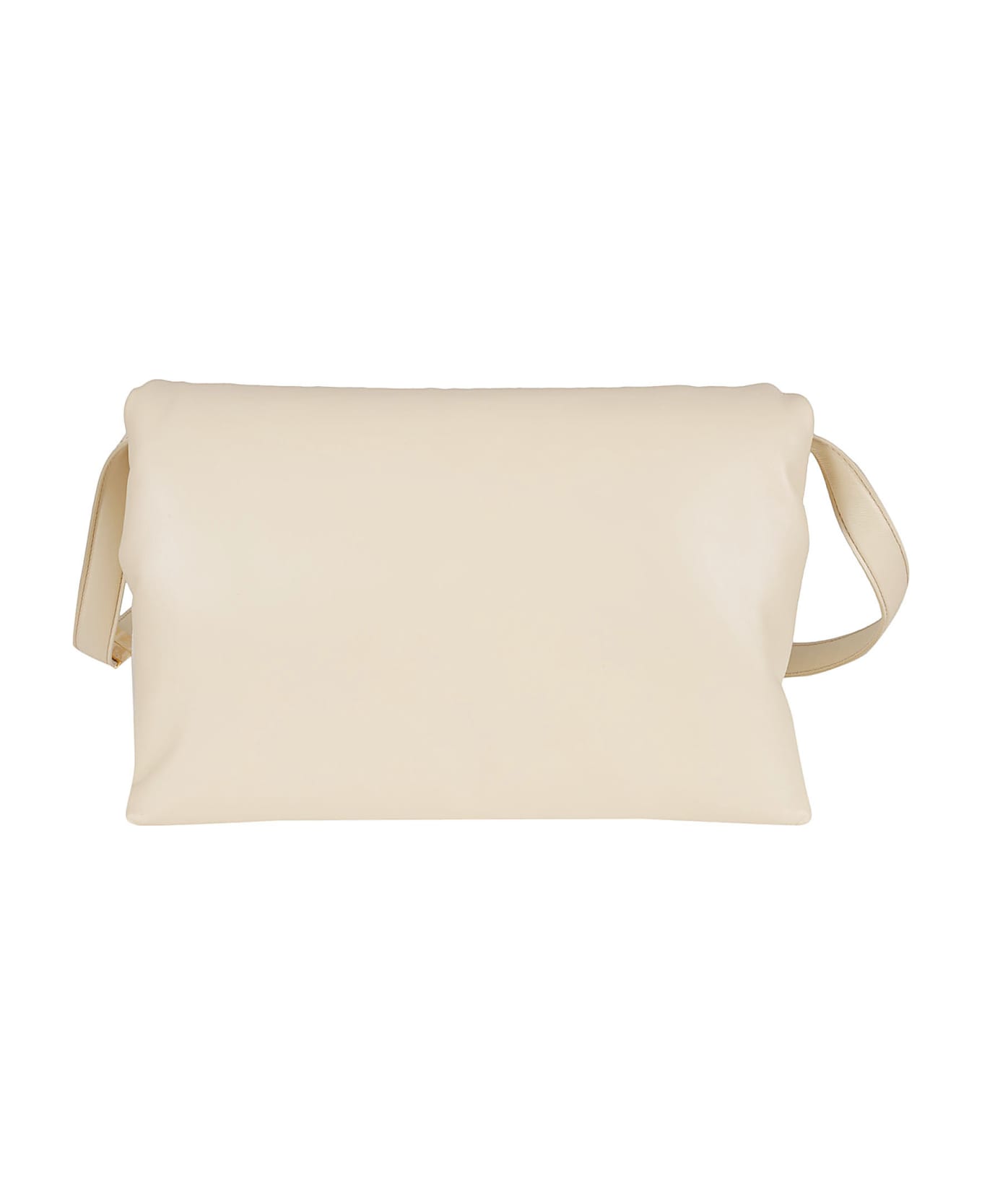 Marni Logo Shoulder Bag - Ivory