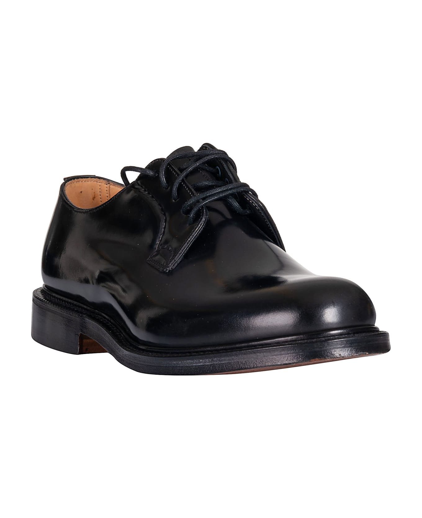 Church's Shannon Derby Shoes - Black ローファー＆デッキシューズ