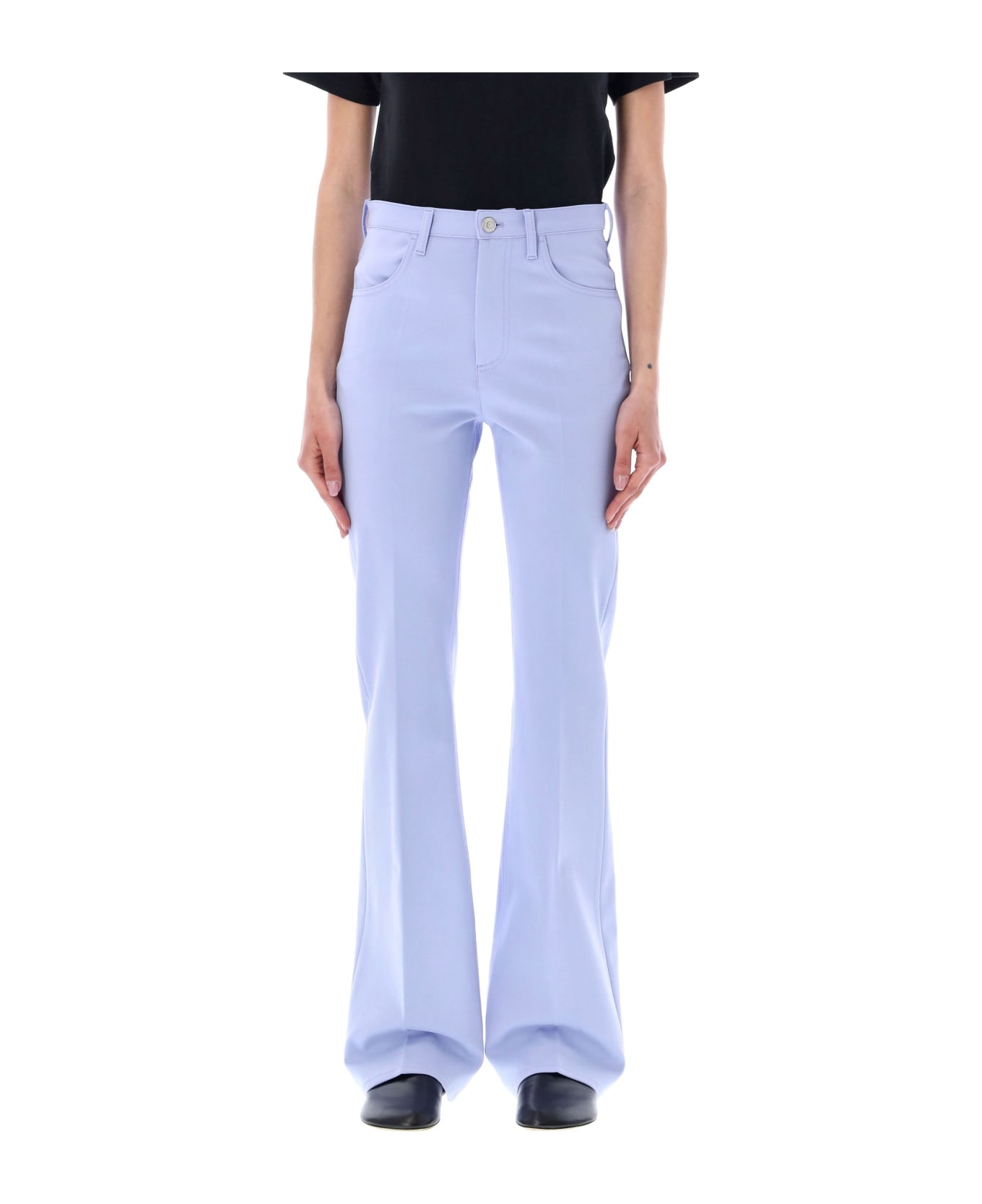 Marni Lilac Jersey Flared Pant - THISTLE