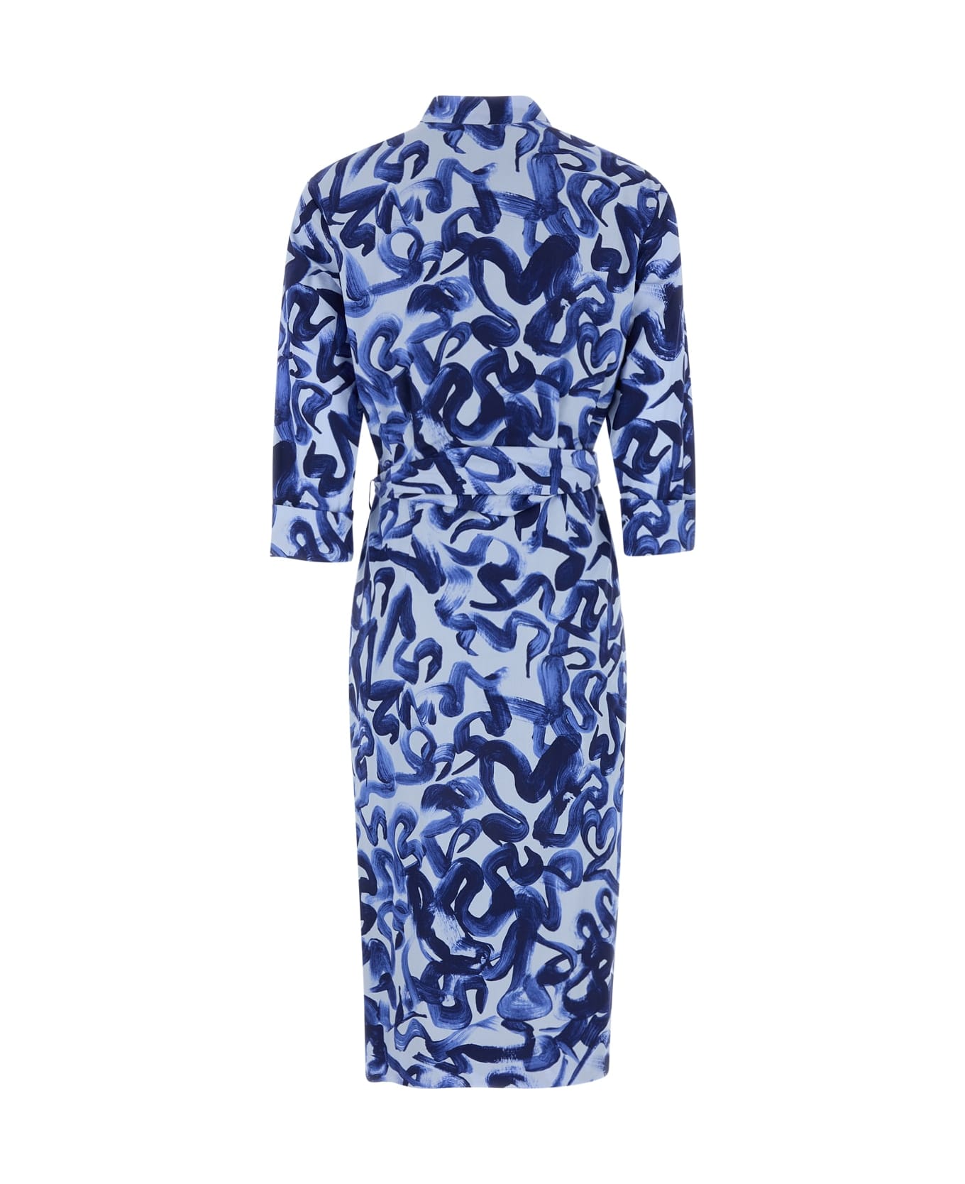 Dries Van Noten 01150-darminas 9012 W.w.dress - BLUE
