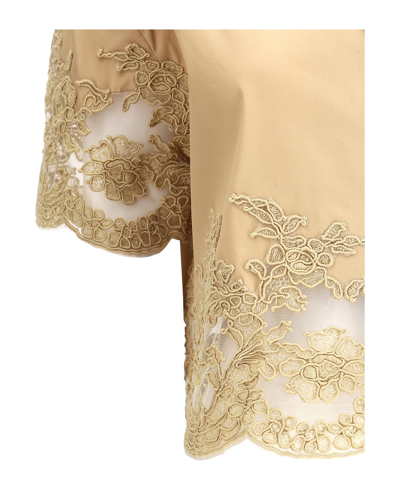 Ermanno Scervino Lace Detail Shirt