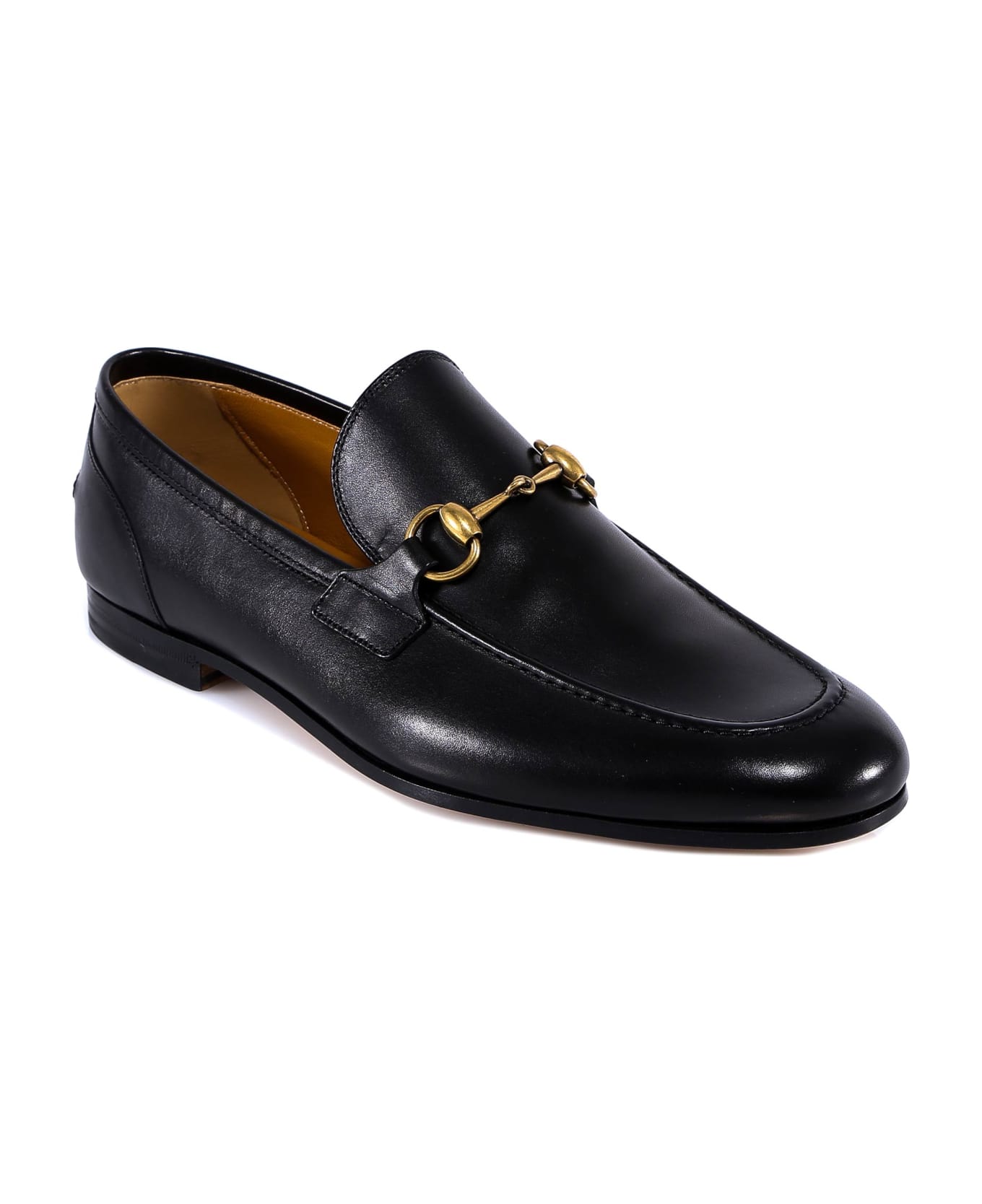 Gucci Jordaan Leather Loafer - Black