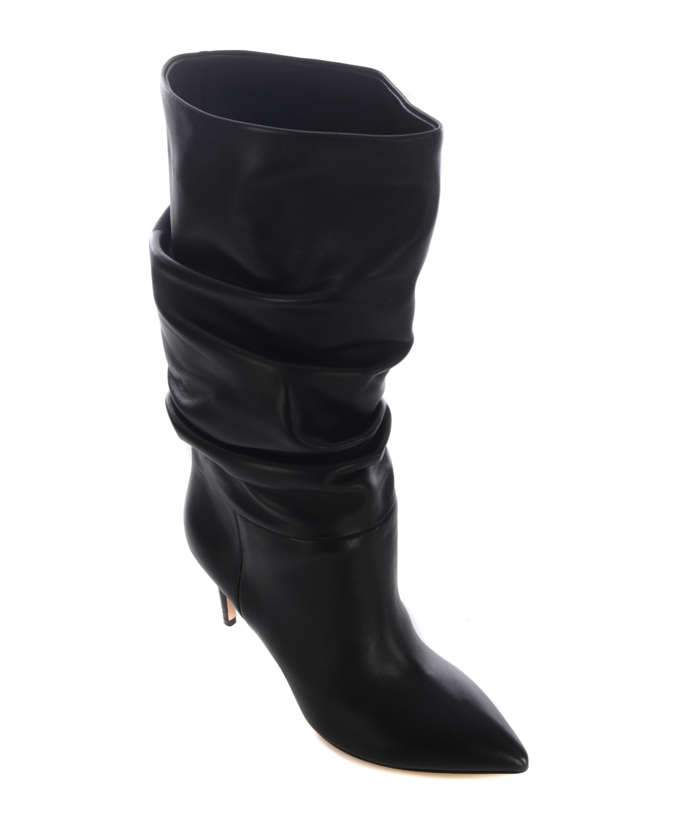 Paris Texas Boots Paris Texas "slouchy" In Nappa Leather - Nero