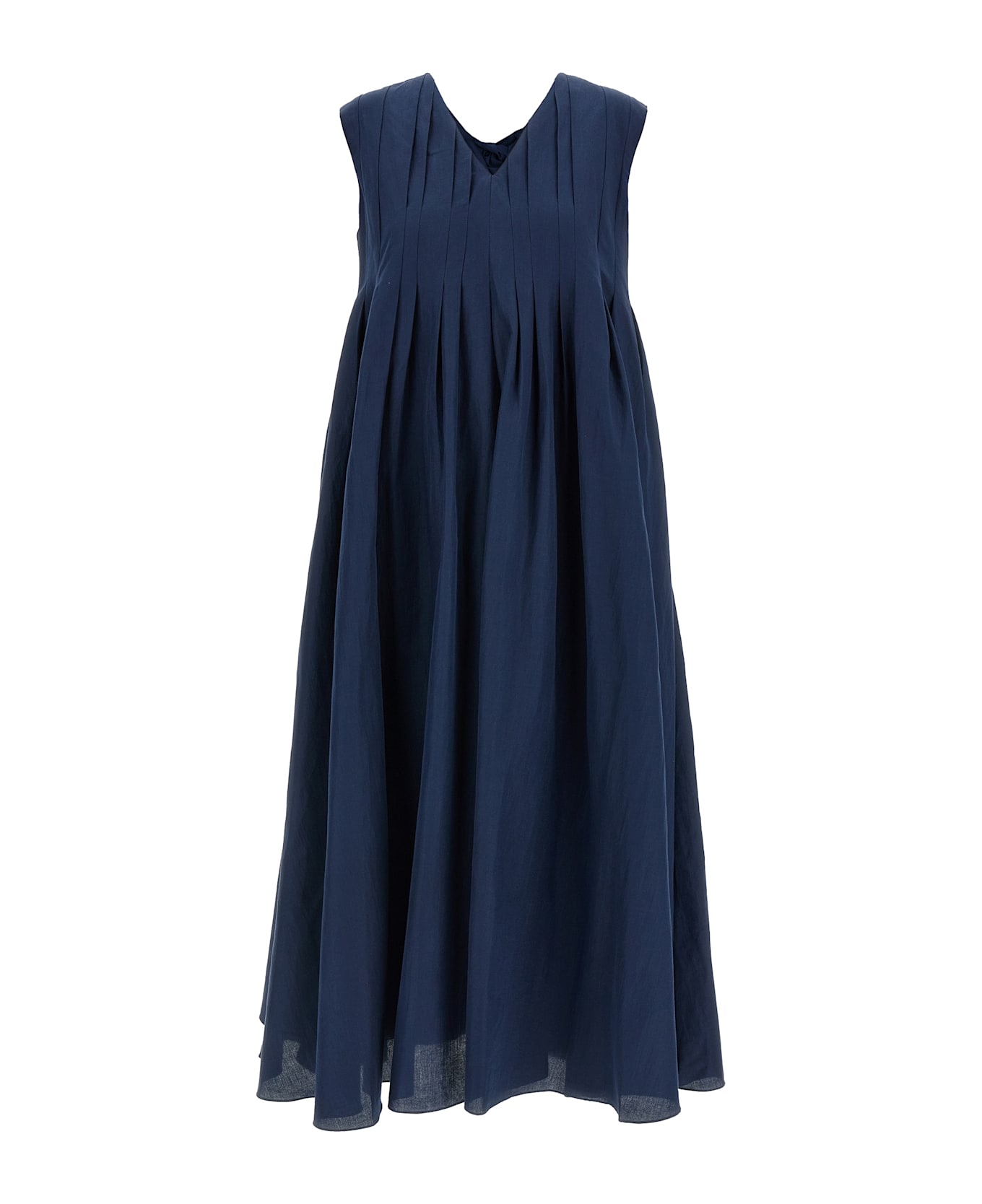 
S Max Mara 
piega
 Dress - Blue