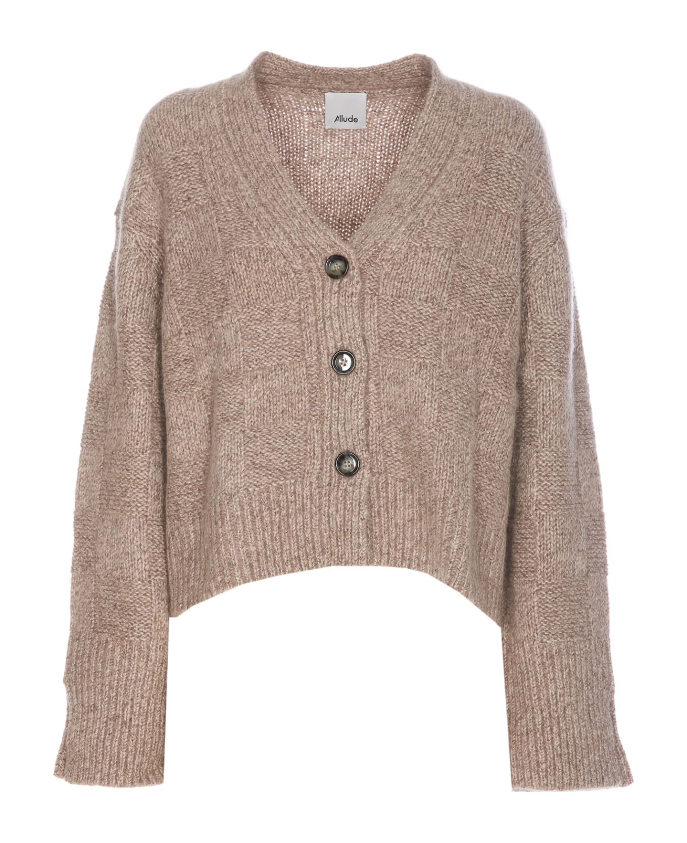 Allude V-cardigan - Beige