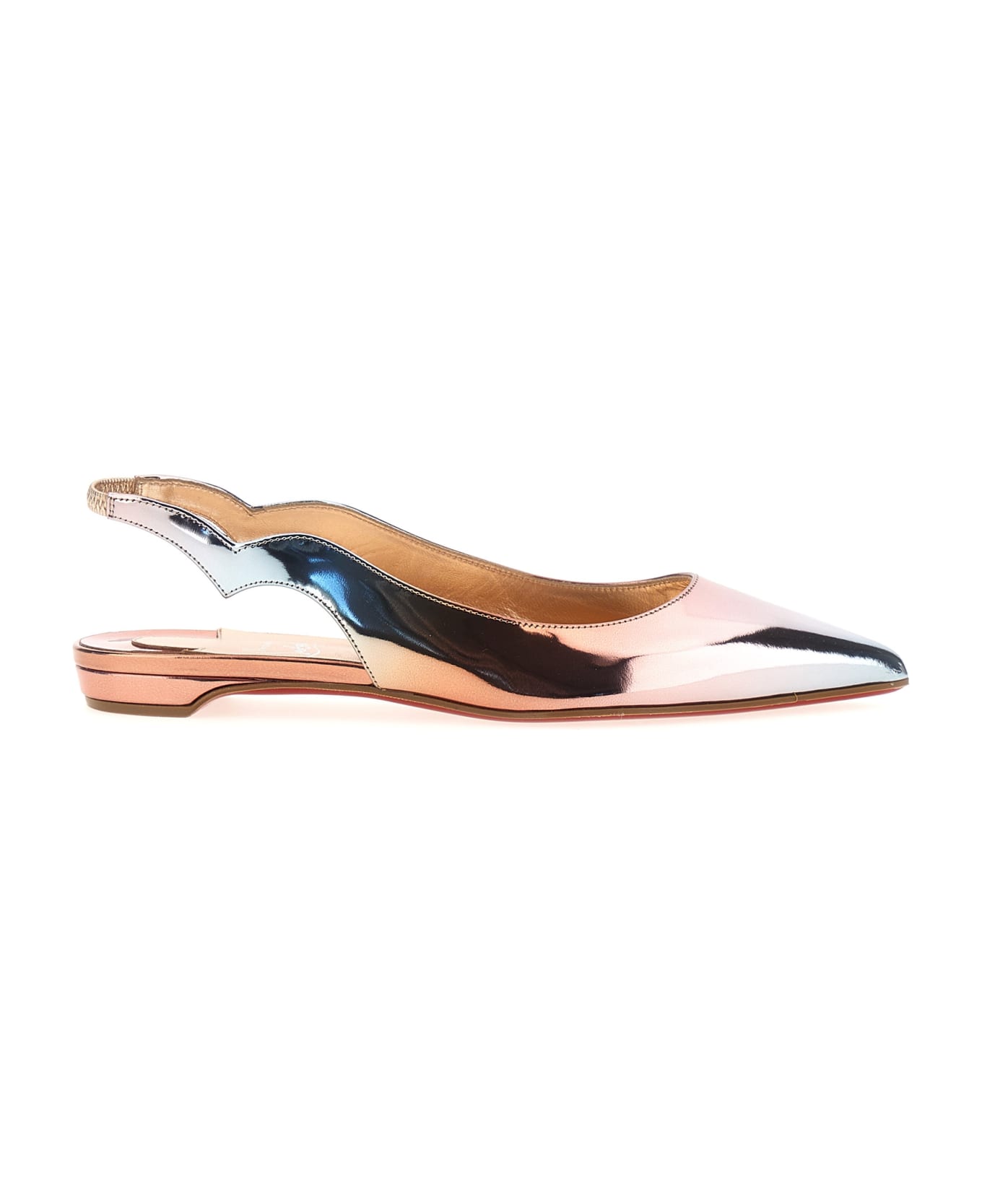 Christian Louboutin 'hot Chickita Sling Flat' Ballet Flats - Multicolor