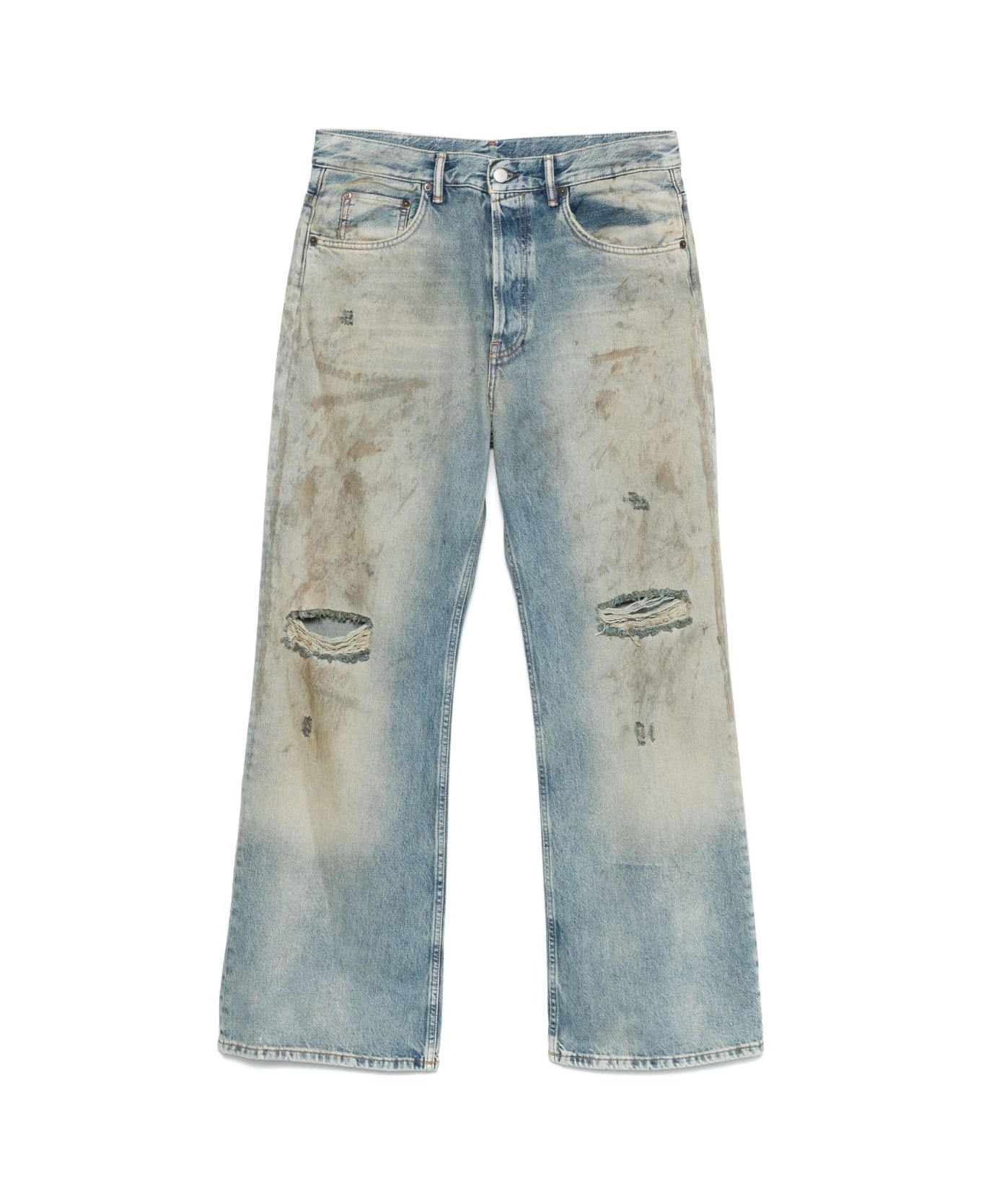 Acne Studios Denim Cotton Jeans - Blue
