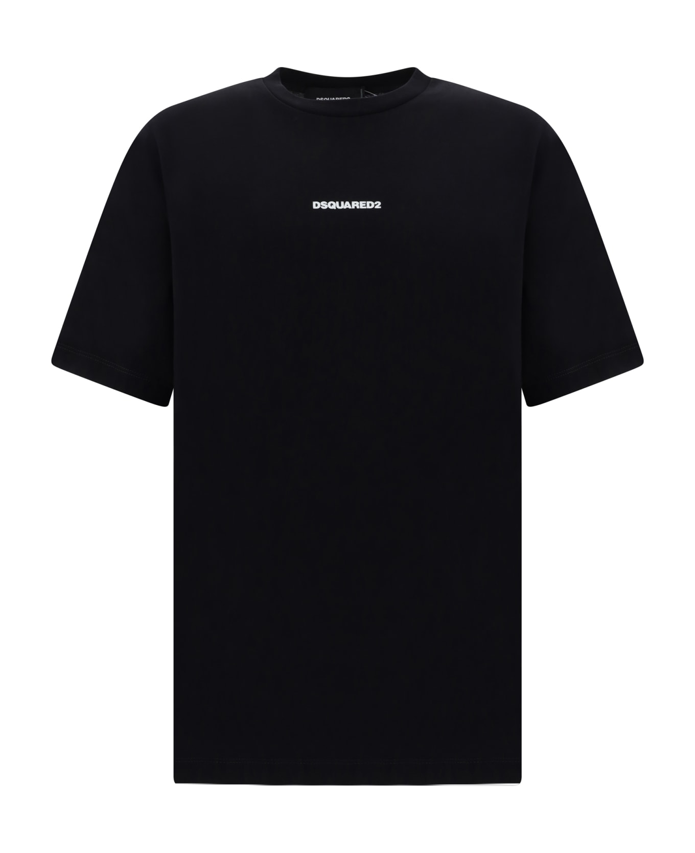 Dsquared2 Cotton Crew-neck T-shirt - Black