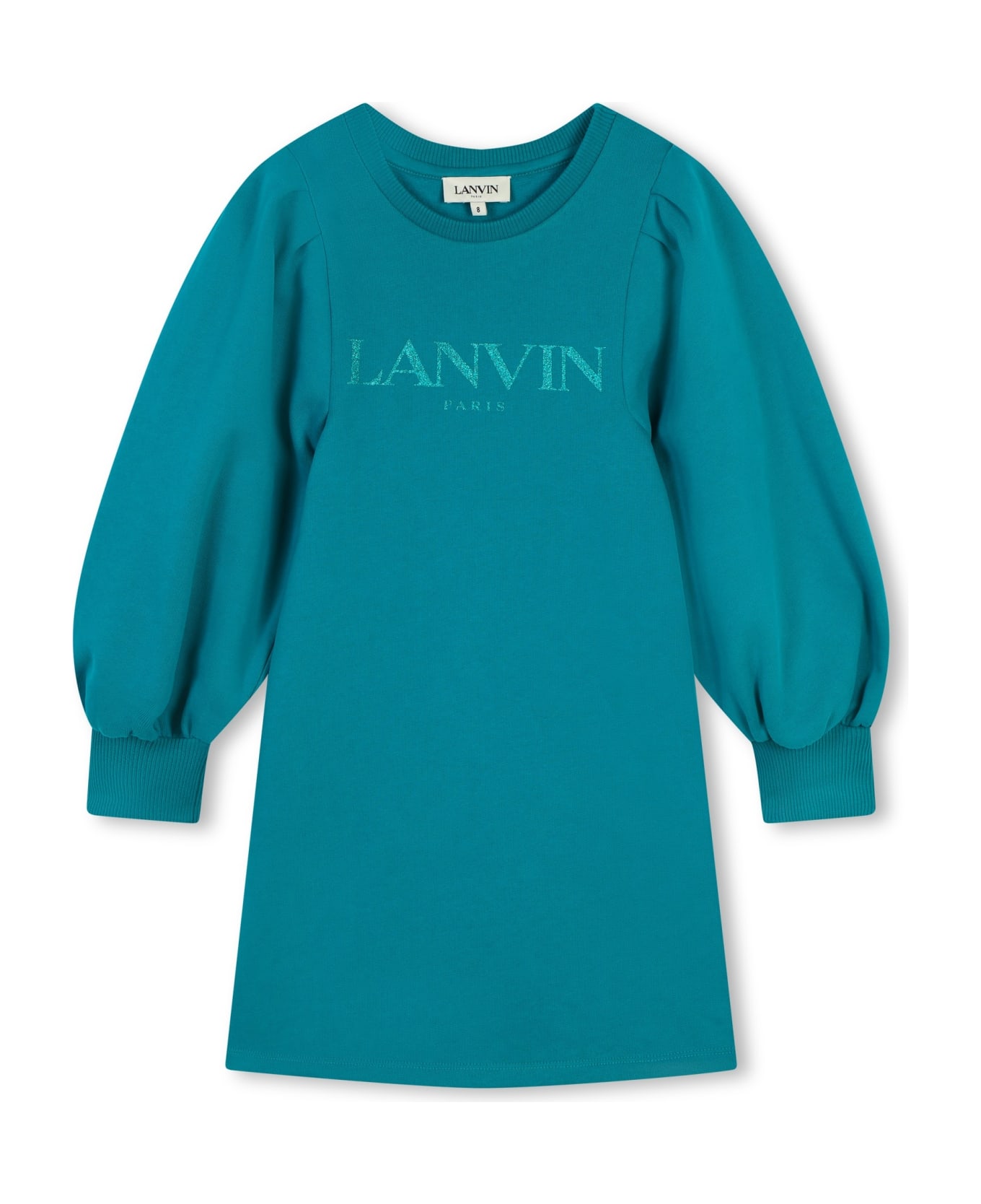 Lanvin Abito Con Stampa - Green