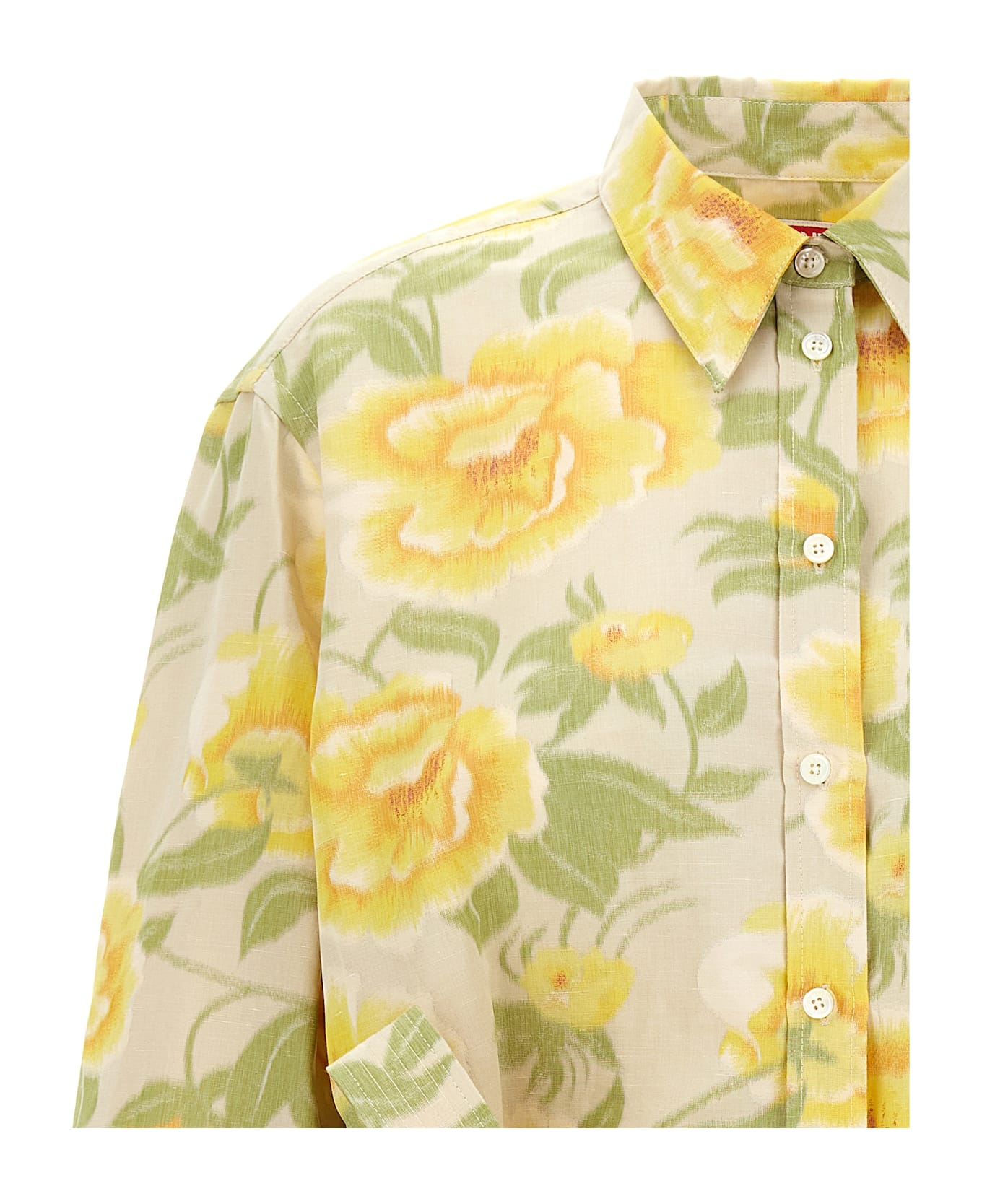 Kenzo 
 Peonies Kimono Sleeve
 Dress - Multicolor