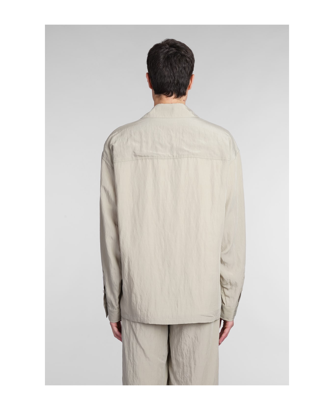 Attachment Casual Jacket In Beige Nylon - beige