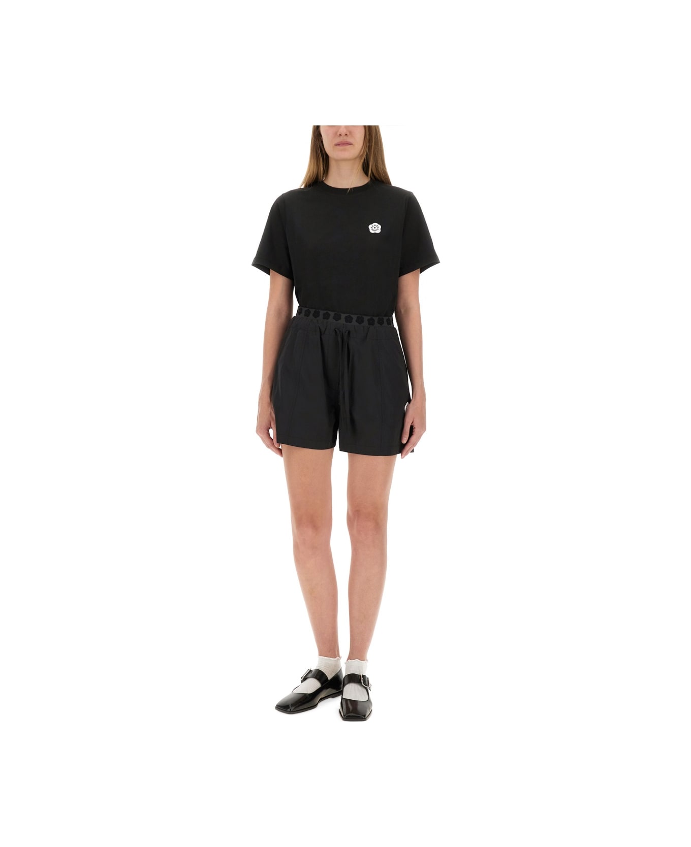 Kenzo "boke Flower" Cotton T-shirt - BLACK
