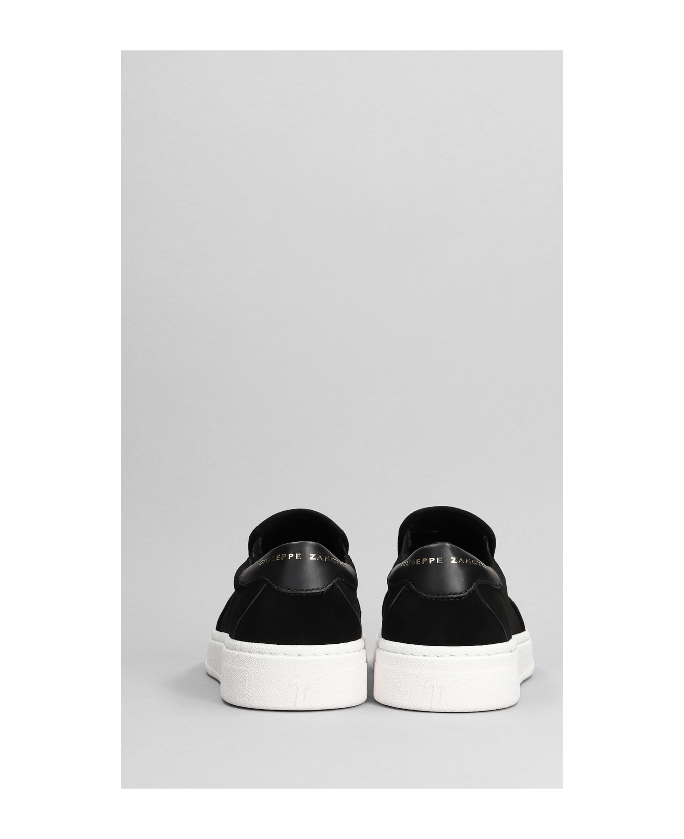 Giuseppe Zanotti Sneakers In Black Suede - black