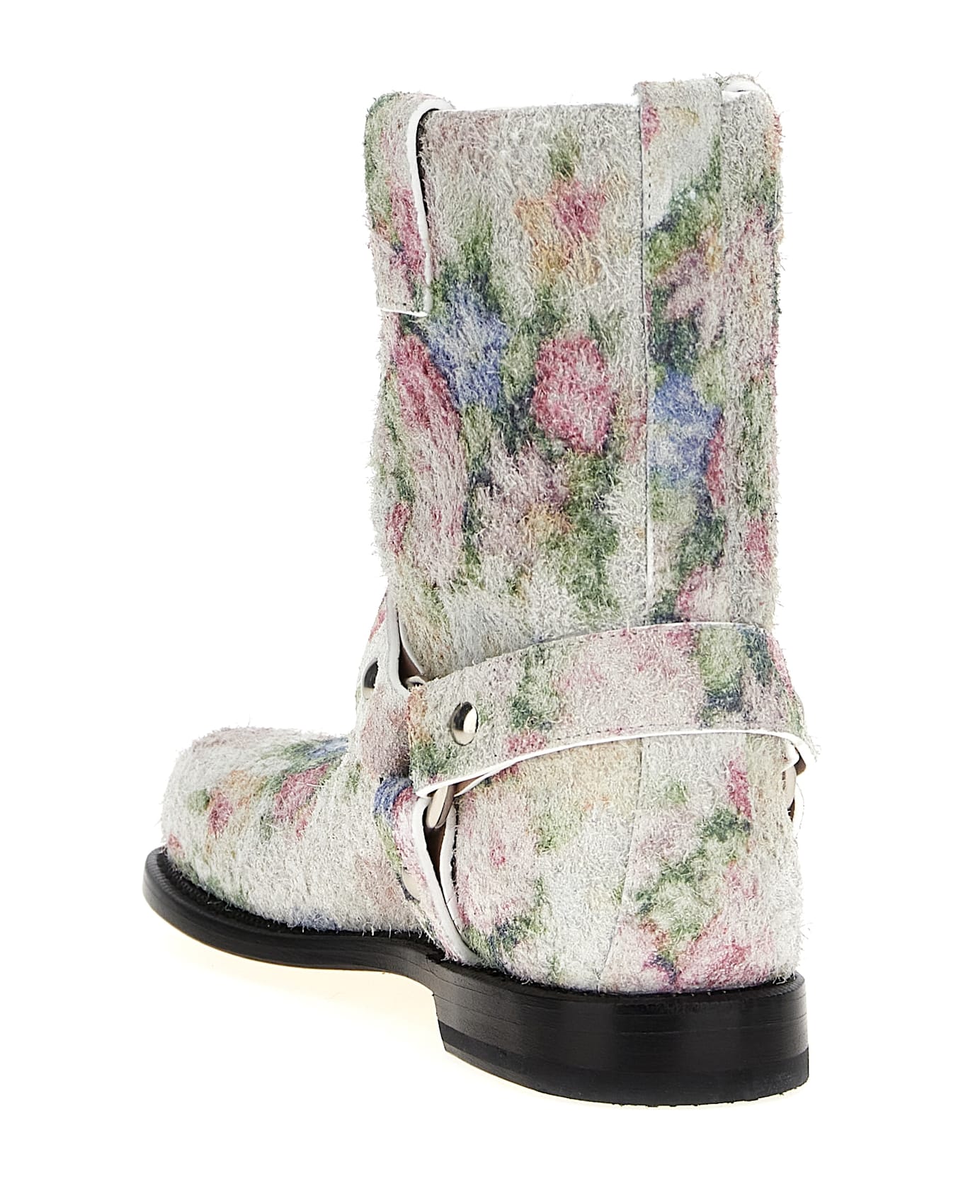 Loewe 'campo Biker' Ankle Boots - Multicolor