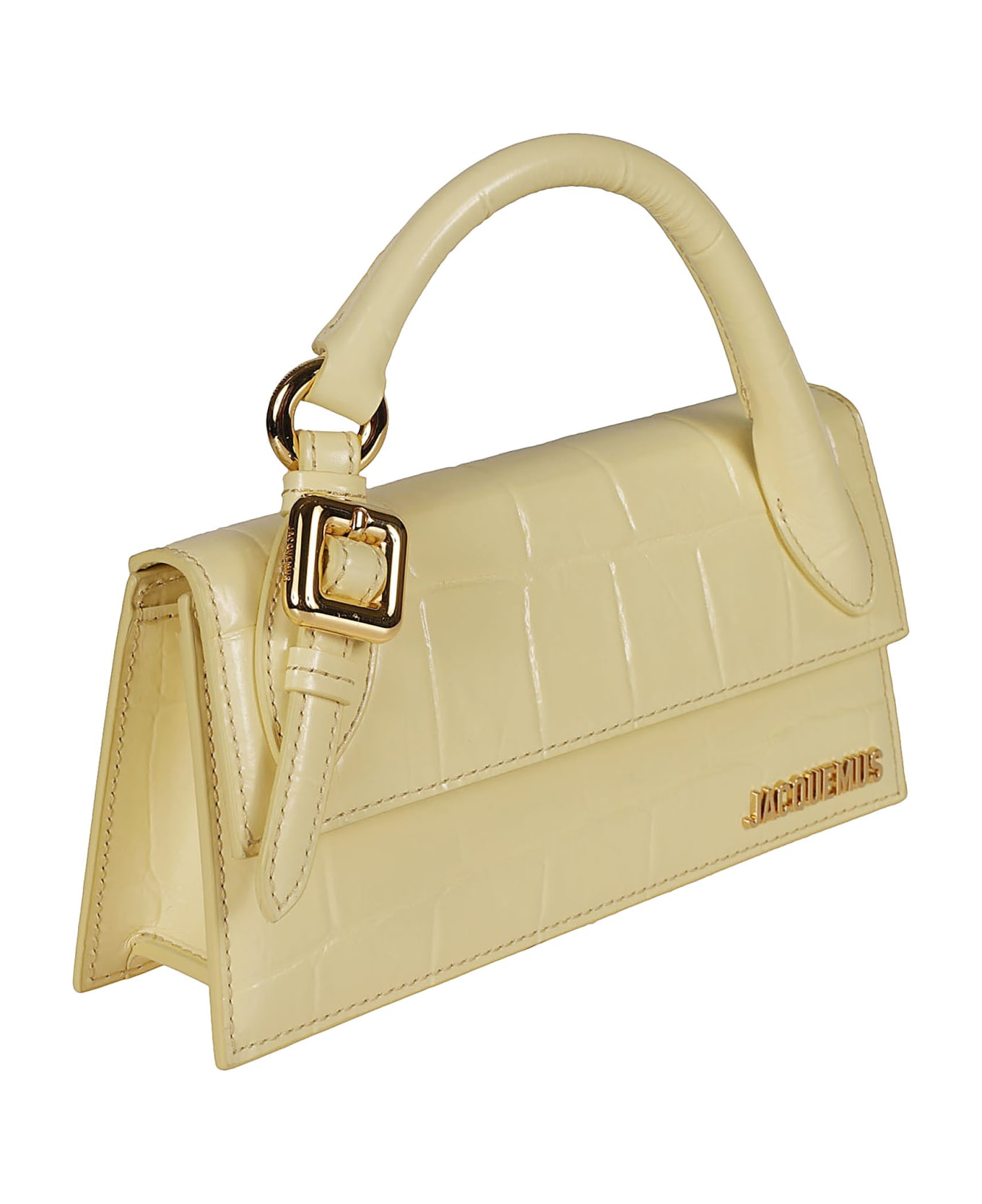 Jacquemus Le Chiquito Long Tote - Pale Yellow