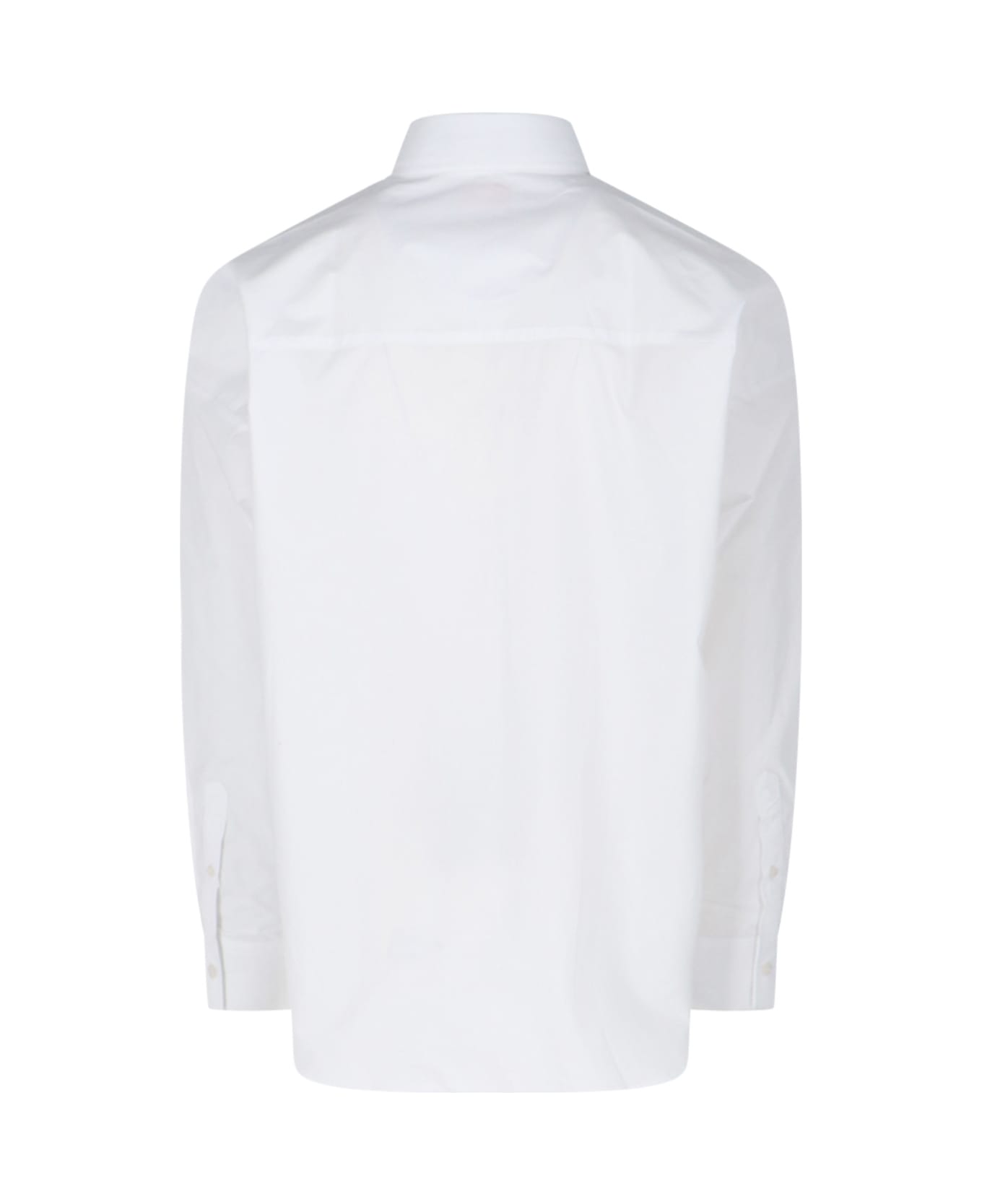 Diesel 'oval-d' Logo Shirt - Bianco