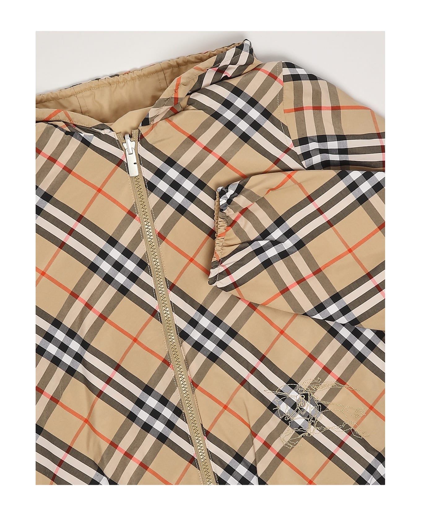 Burberry Rufus Jacket Jacket - CHECK BEIGE