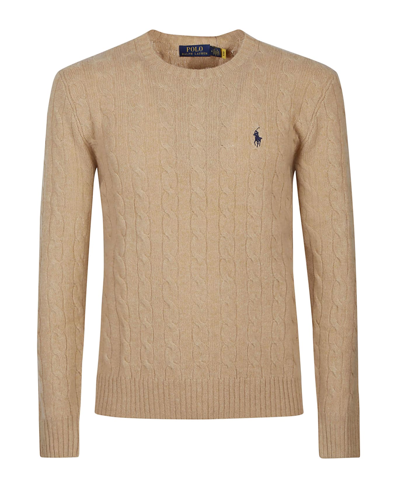 Ralph Lauren Long Sleeve Sweater - Camel Melange