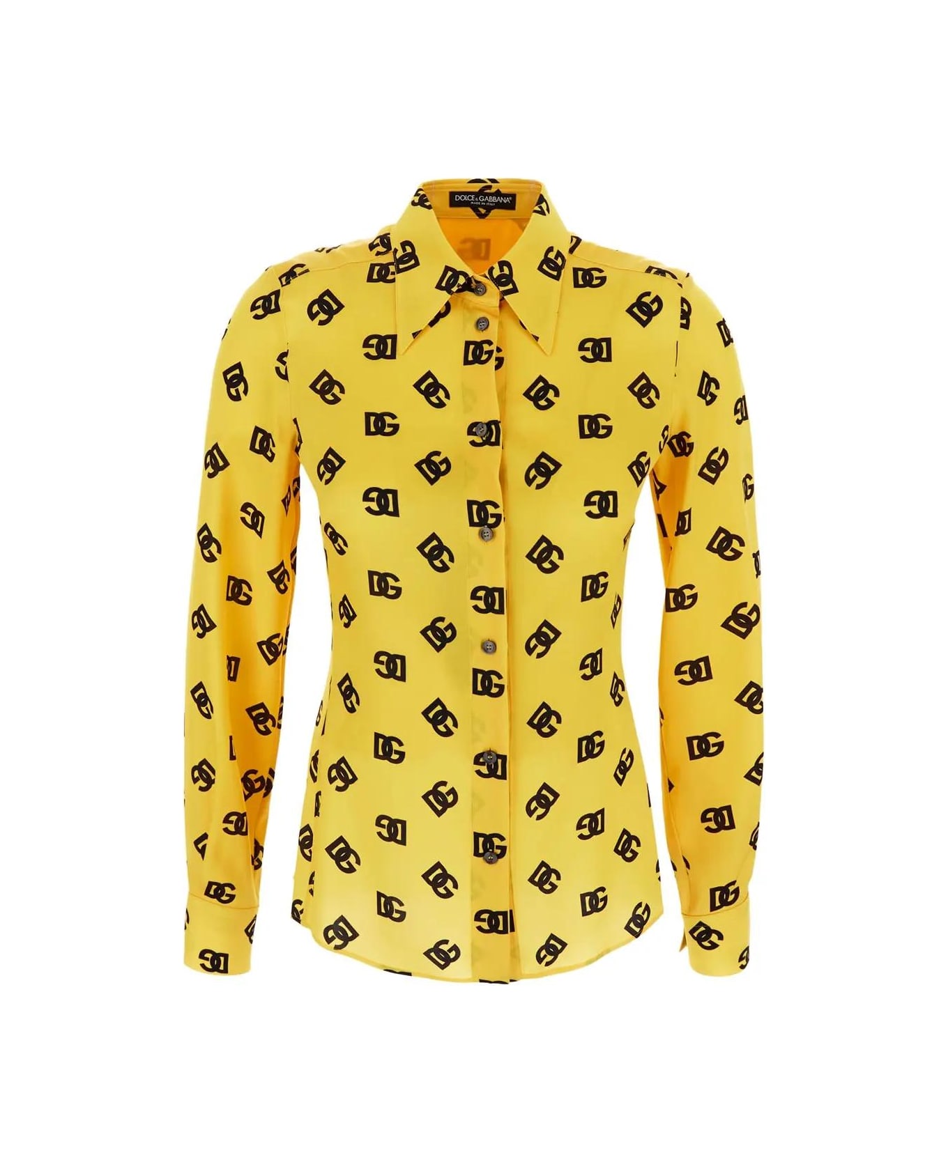 Dolce & Gabbana Logo Shirt - Giallo