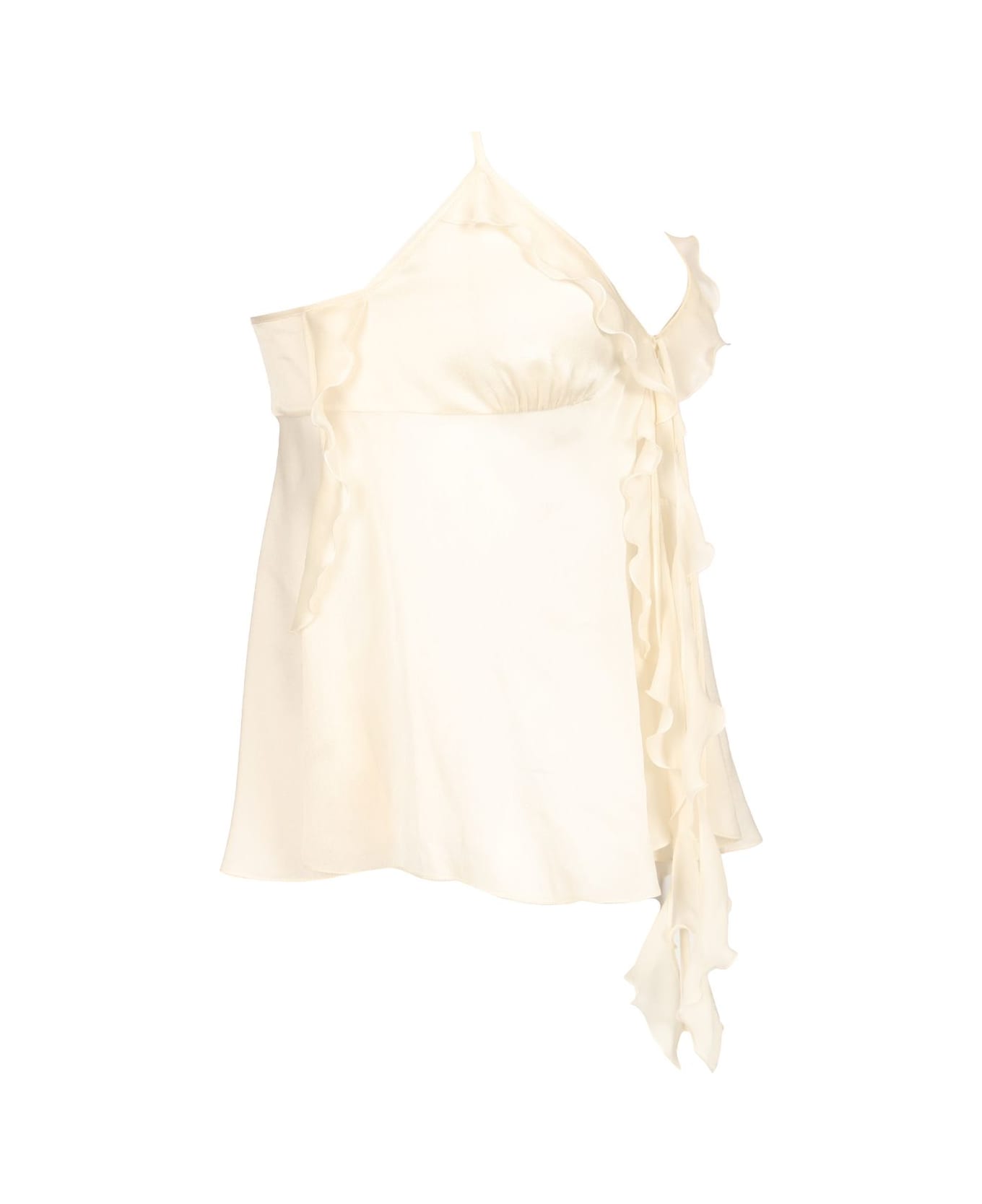 Chloé Voile Tank Top - White