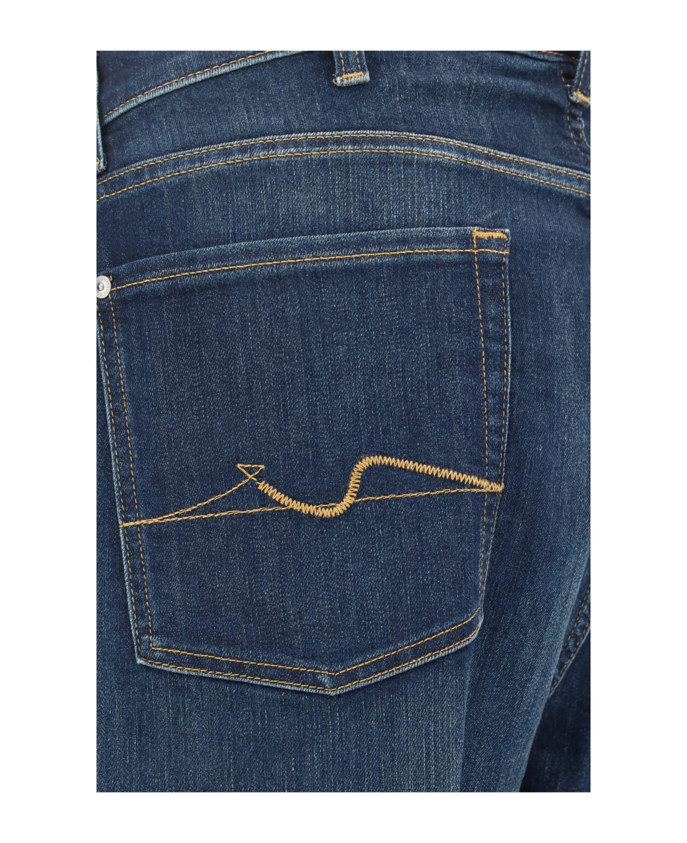 7 For All Mankind Slimmy Sirocco Jeans - Dark Blue