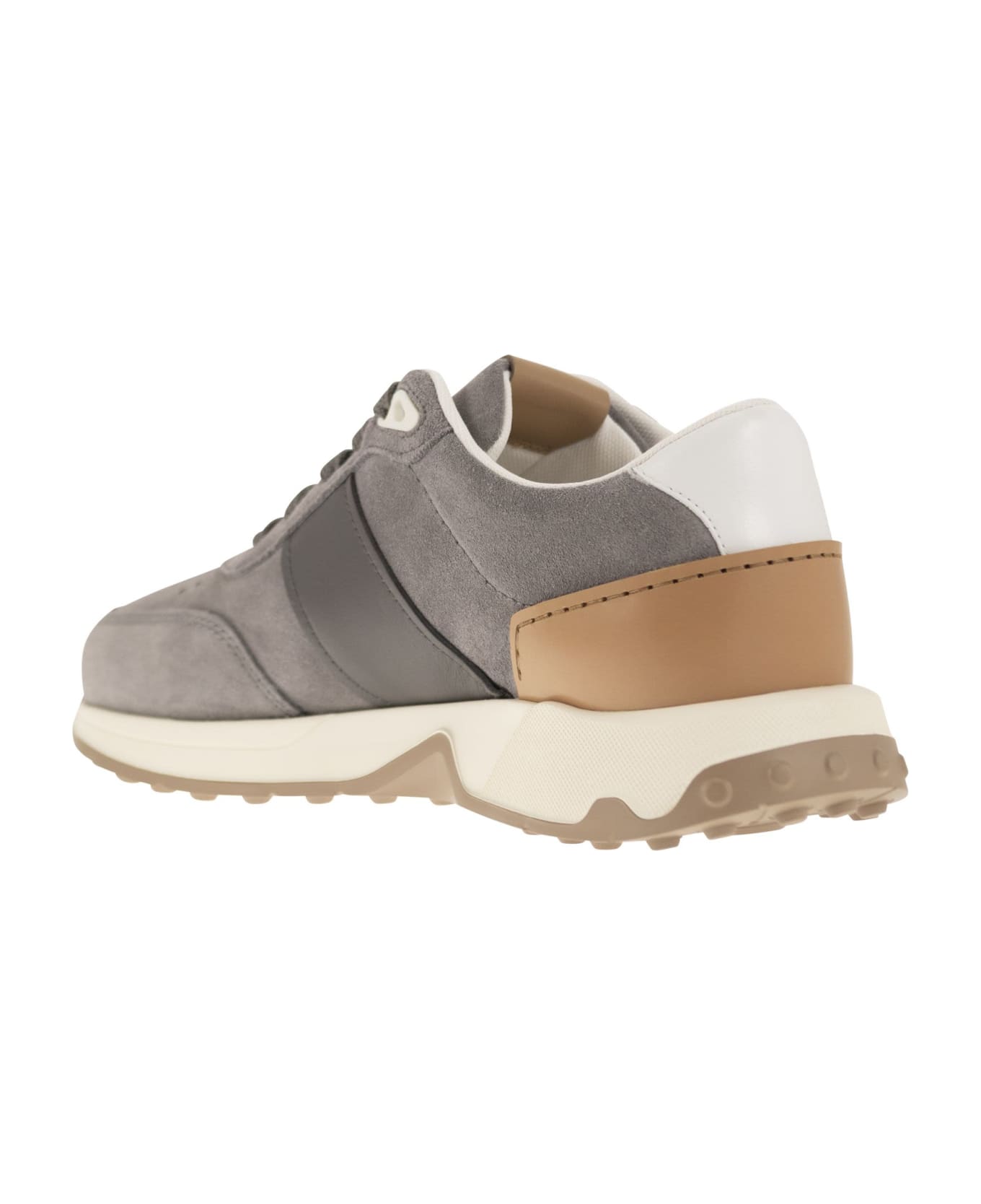 Tod's Suede Leather Sneakers - Grey スニーカー