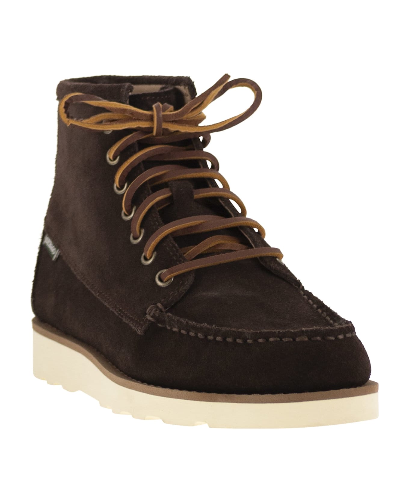 Sebago Tala - Suede Boot - Dark Brown