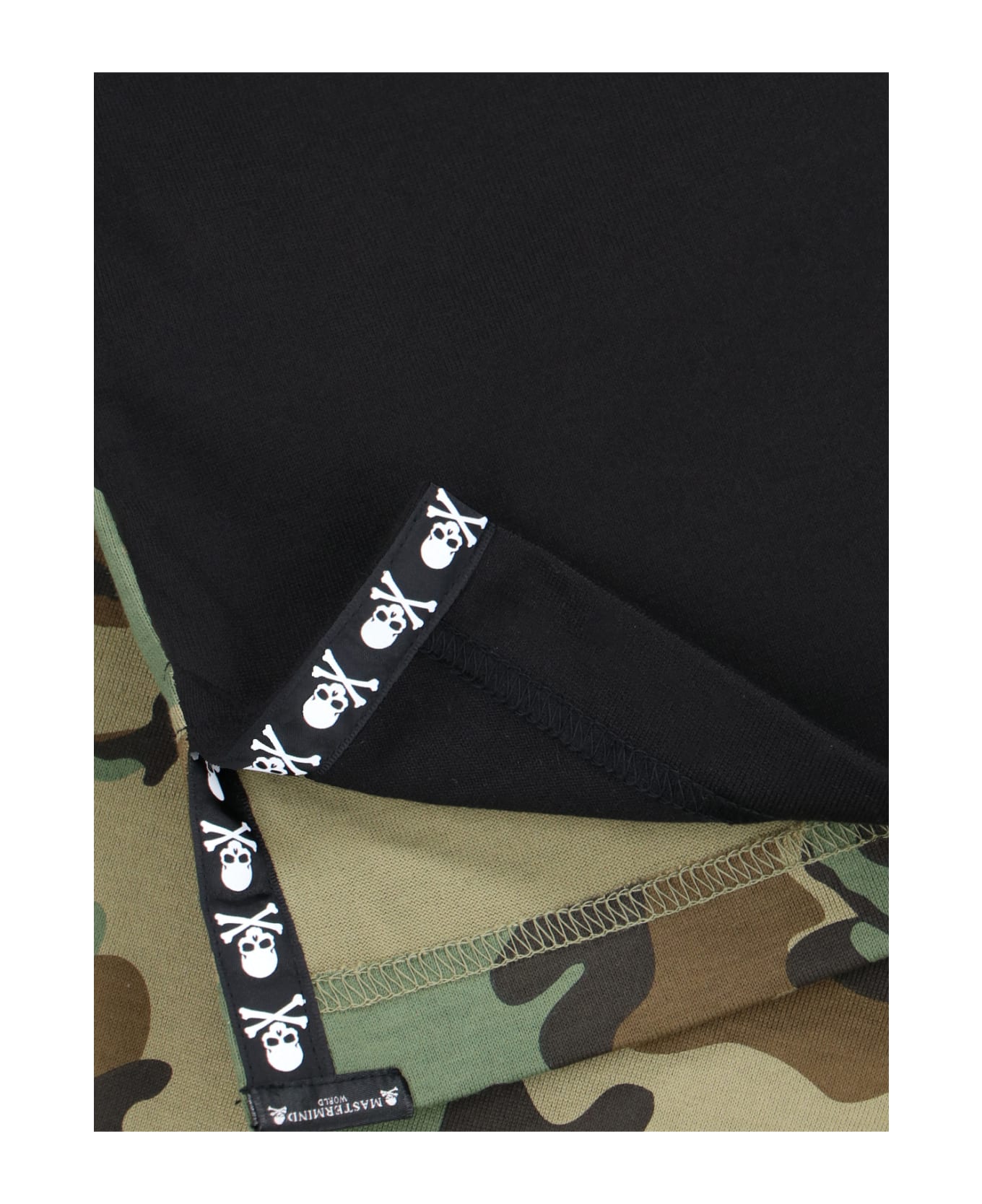 MASTERMIND WORLD Back Camouflage T-shirt - Black   シャツ