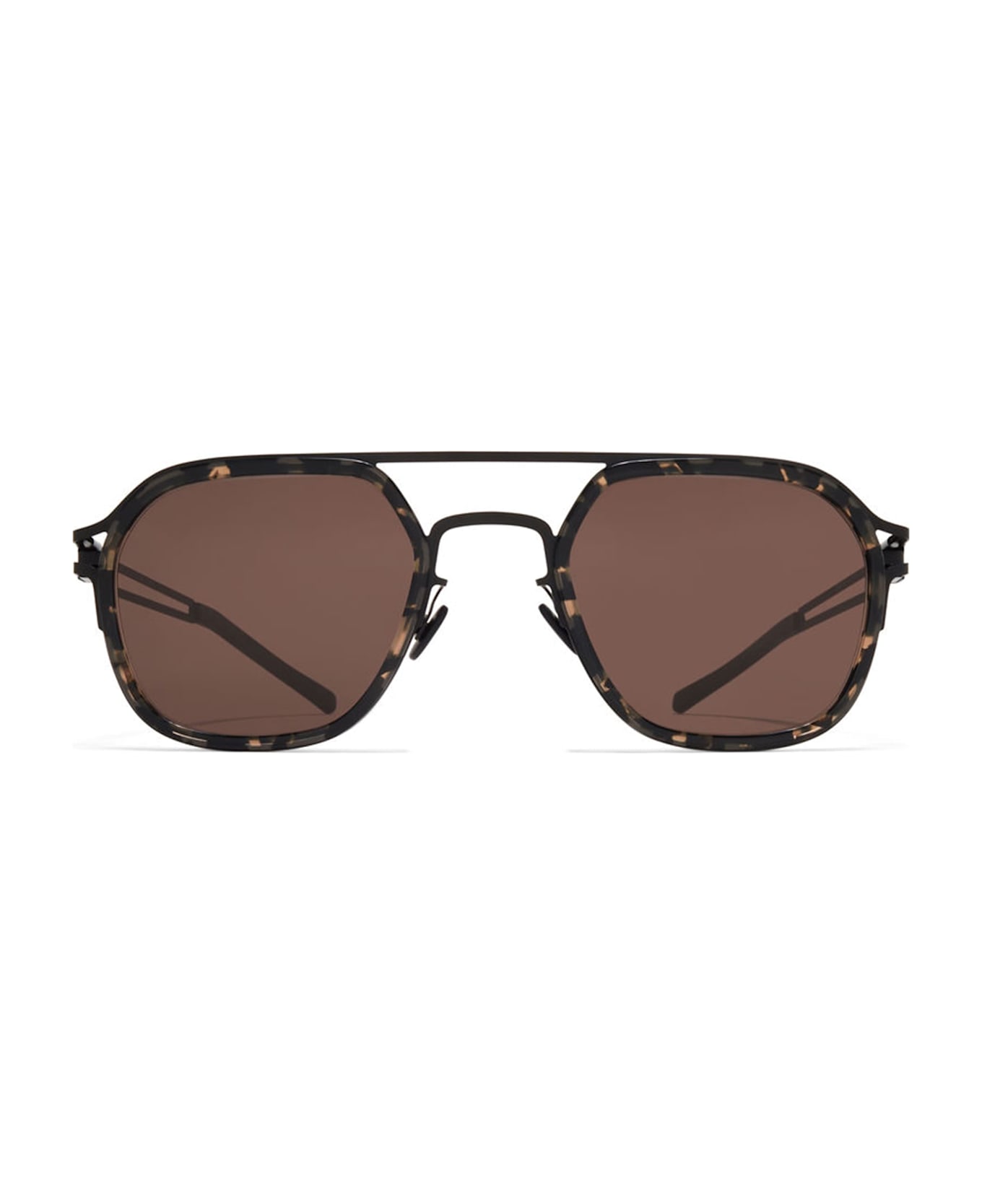 Mykita Leeland - A16 Black / Antigua Brown Sunglasses - Black