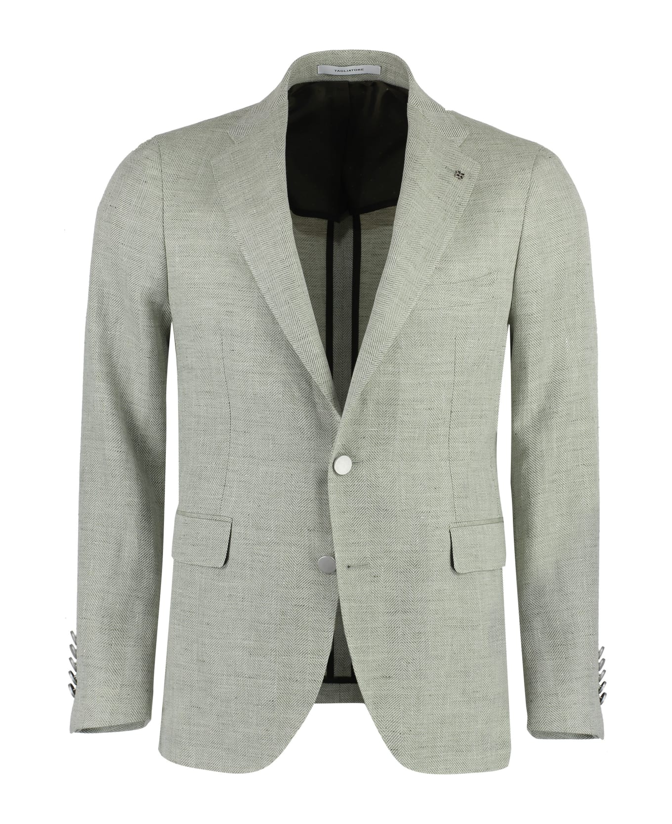 Tagliatore Single-breasted Two-button Jacket - green
