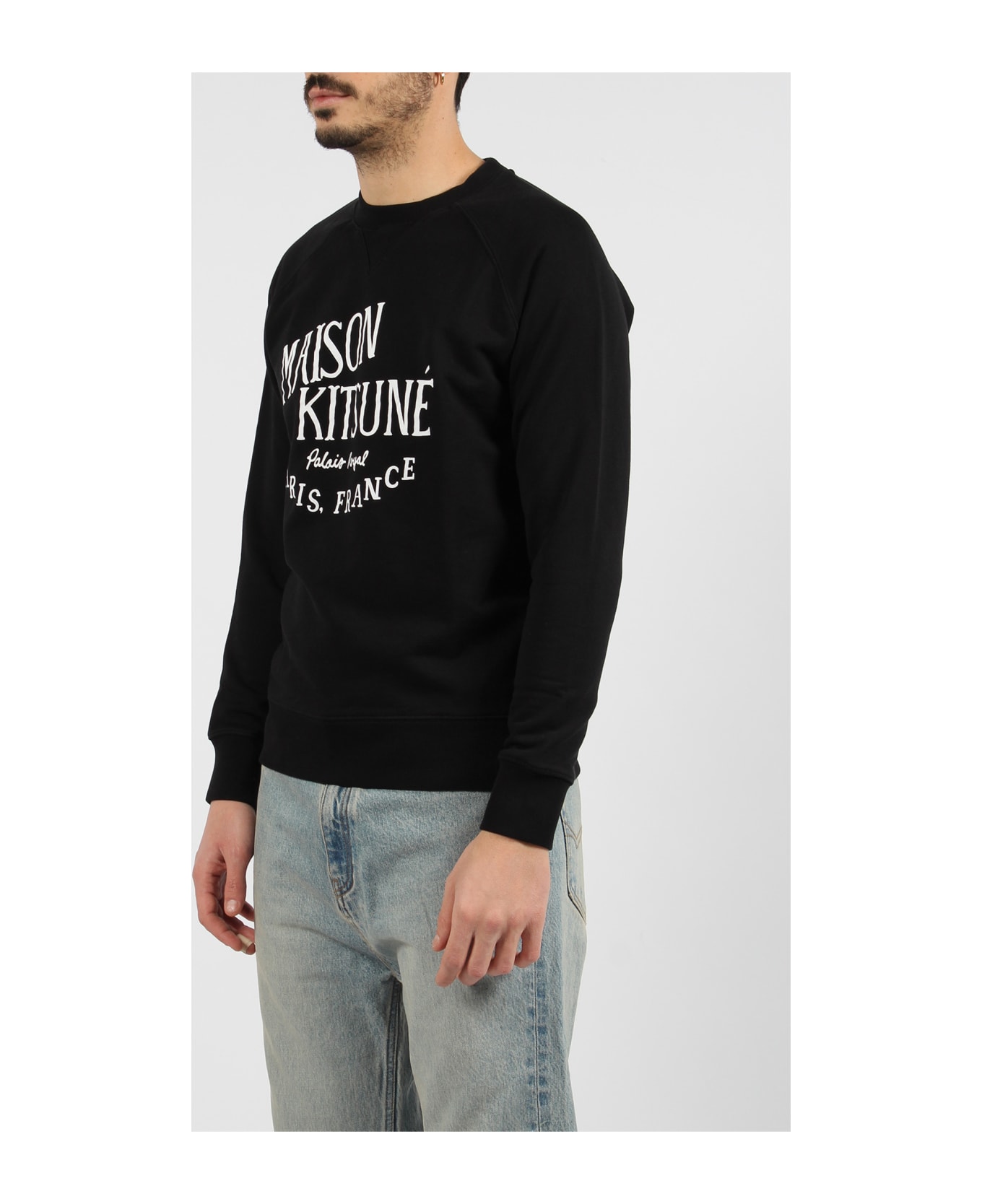 Maison Kitsuné Palais Royale Classic Sweatshirt - Black