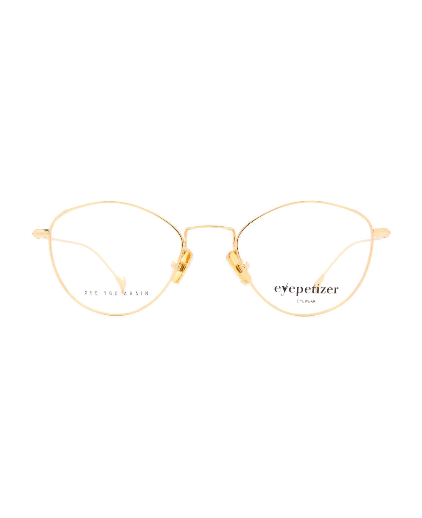 Eyepetizer Nicole Gold Glasses - Gold