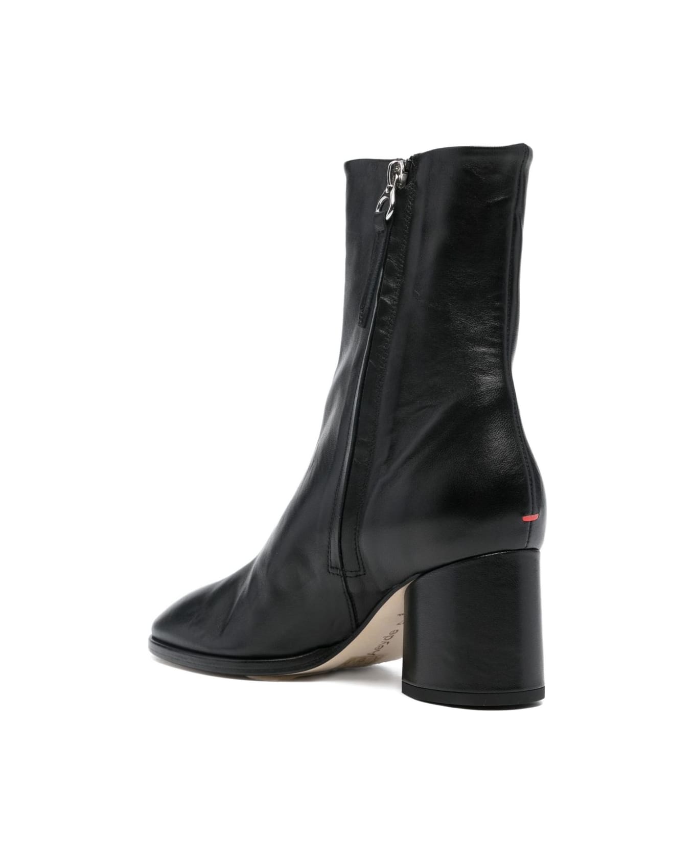 aeyde 65mm Ankle Boots - Black