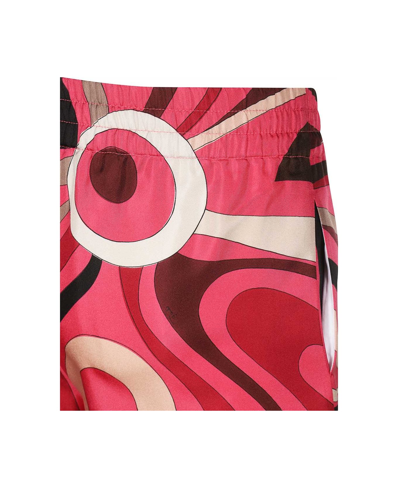 Pucci Silk Bermuda Shorts - Pink