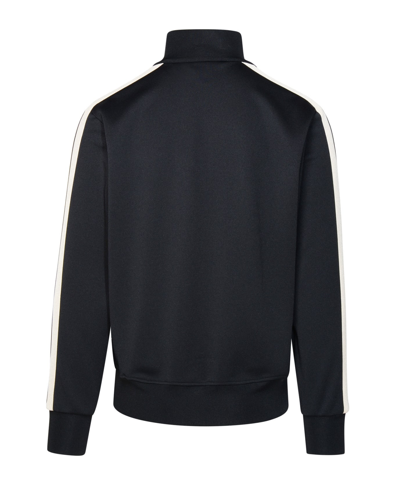 Palm Angels Black Polyester Sports Sweatshirt - Black off