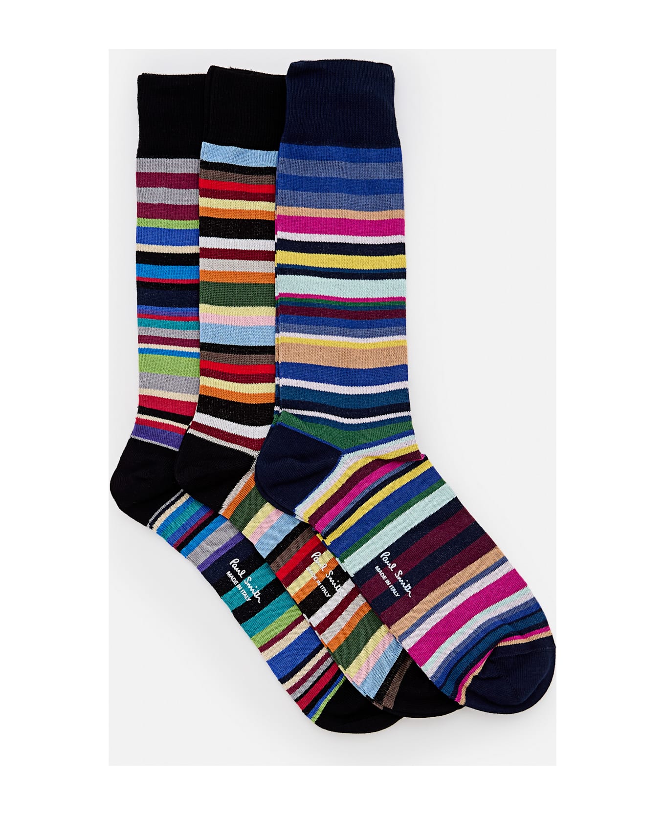 Paul Smith Men Sock 3 Pack Mix - MULTICOLOUR