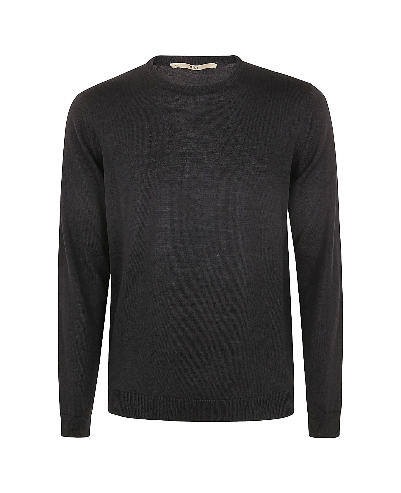 Nuur Round Neck Pullover - Black