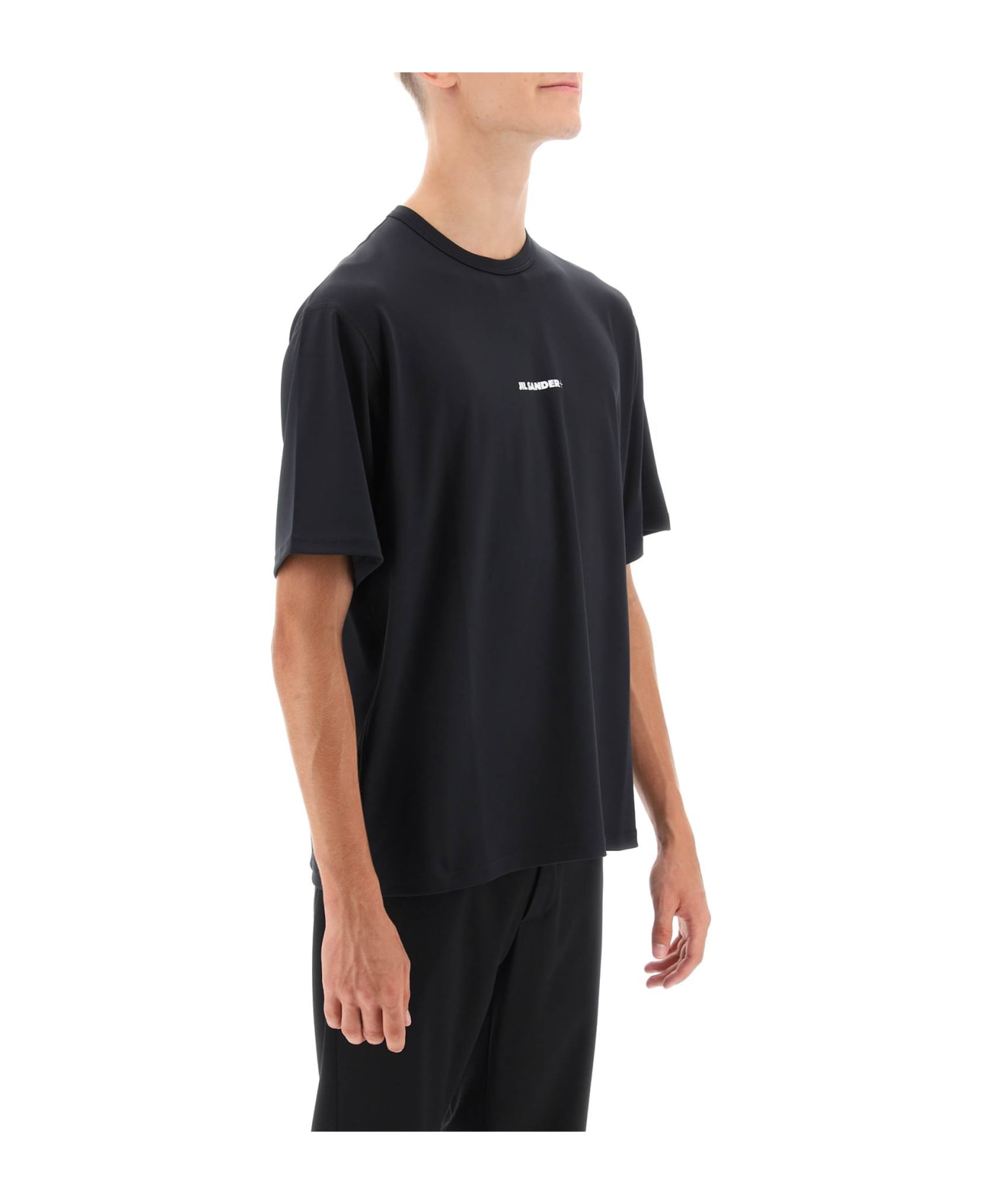 Jil Sander Activewear Running T-shirt In Recycled Jersey