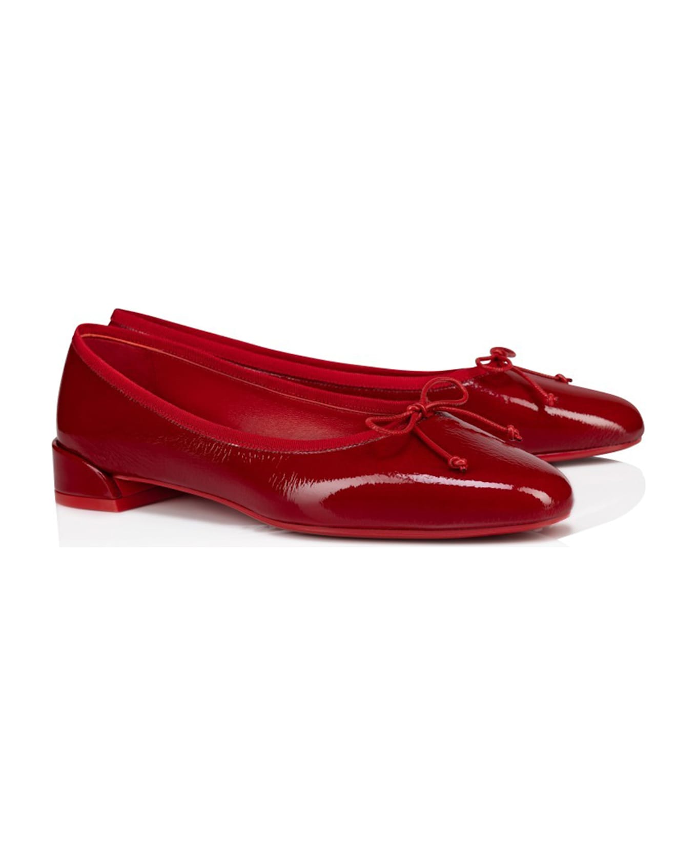 Christian Louboutin Flat Shoes - ROSSO LUOBI