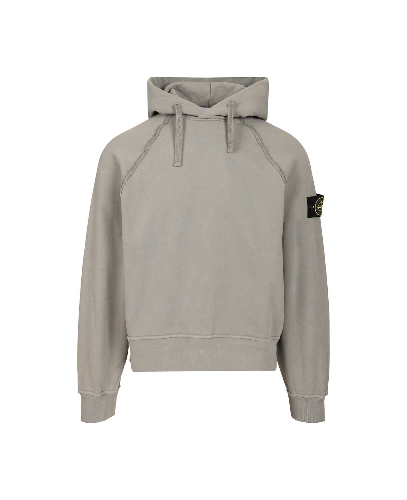 Stone Island Organic Cotton Hoodie